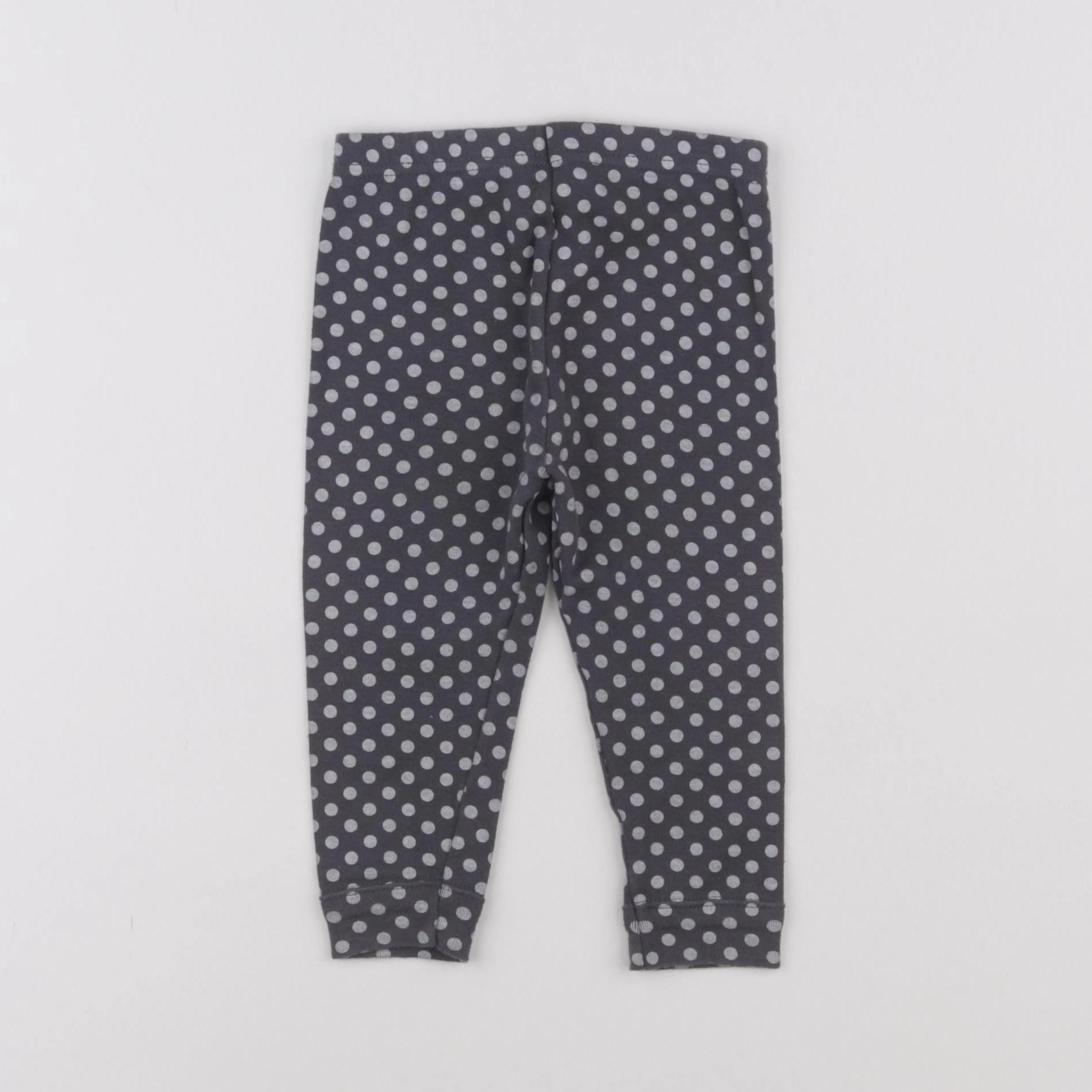 Petit Bateau - legging gris - 12 mois