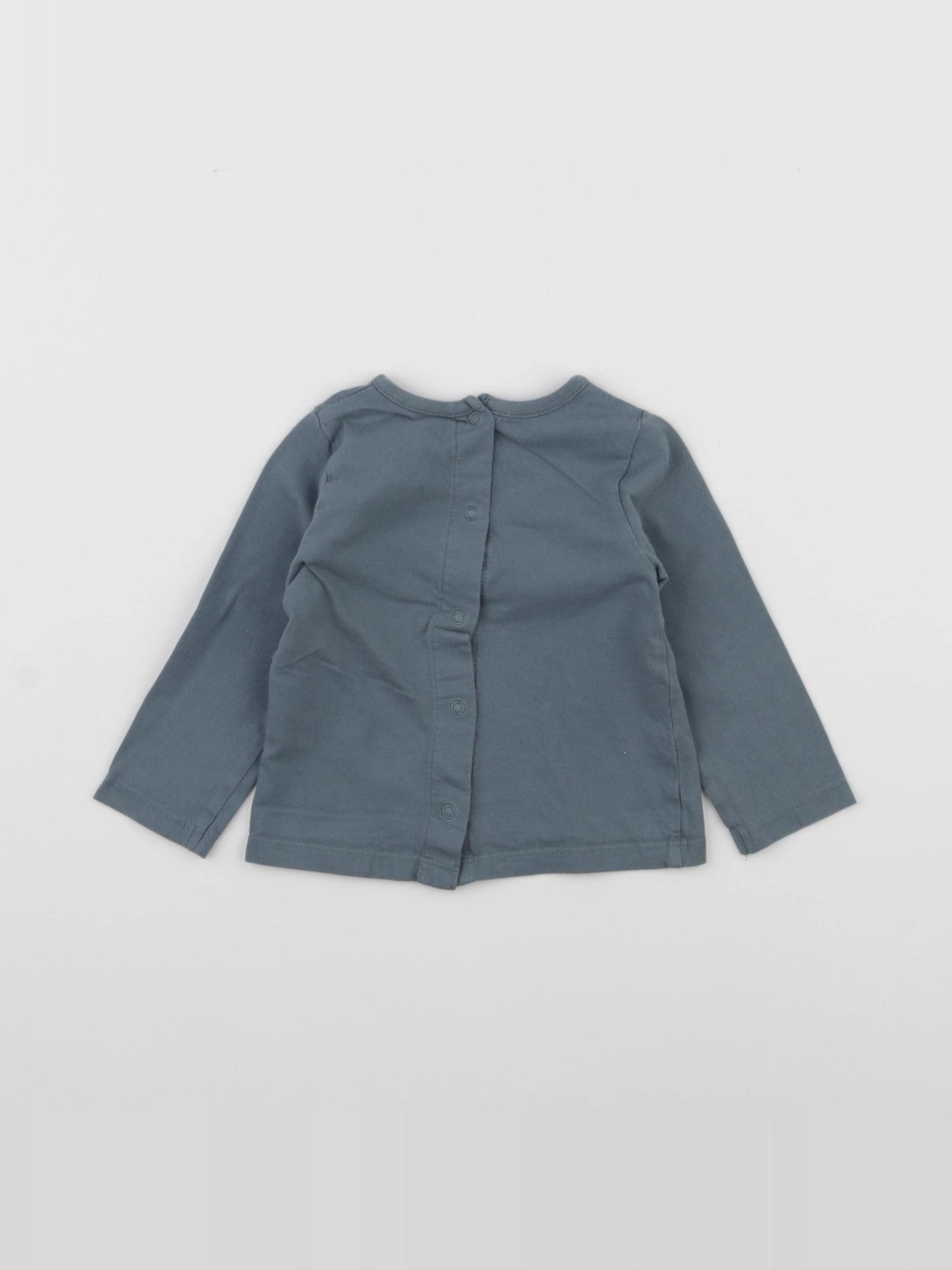 Vertbaudet - tee-shirt vert - 9 mois