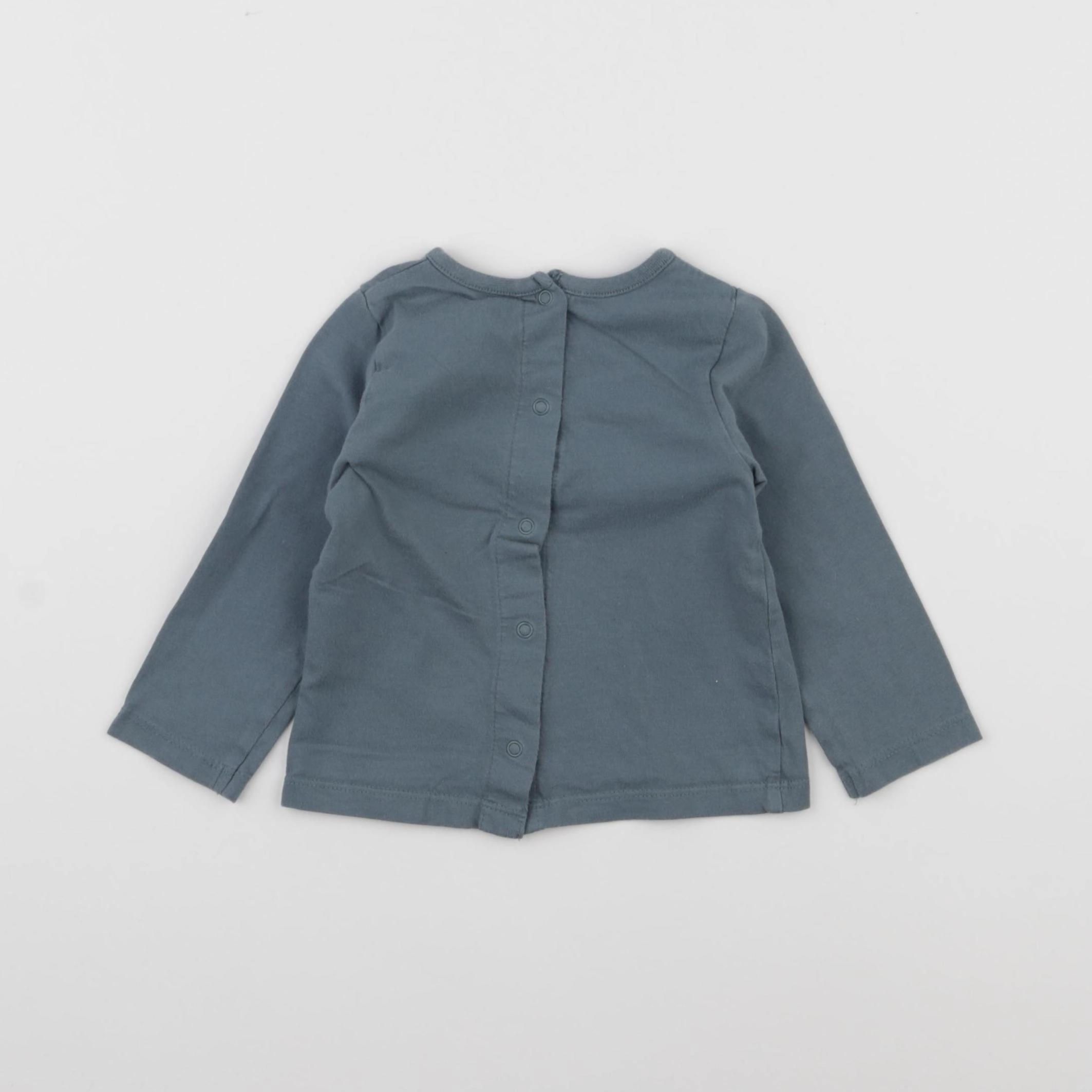Vertbaudet - tee-shirt vert - 9 mois
