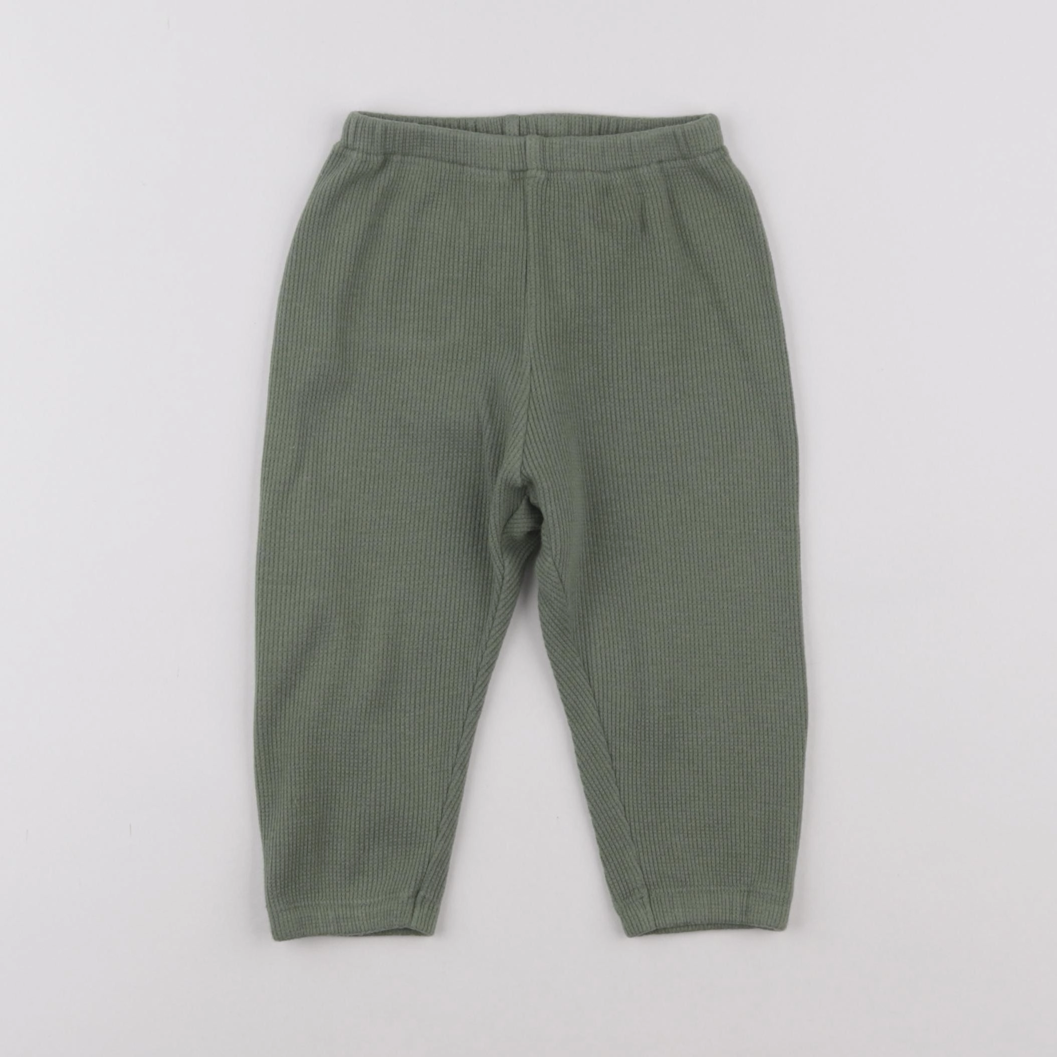 Uniqlo - jogging vert - 12/18 mois