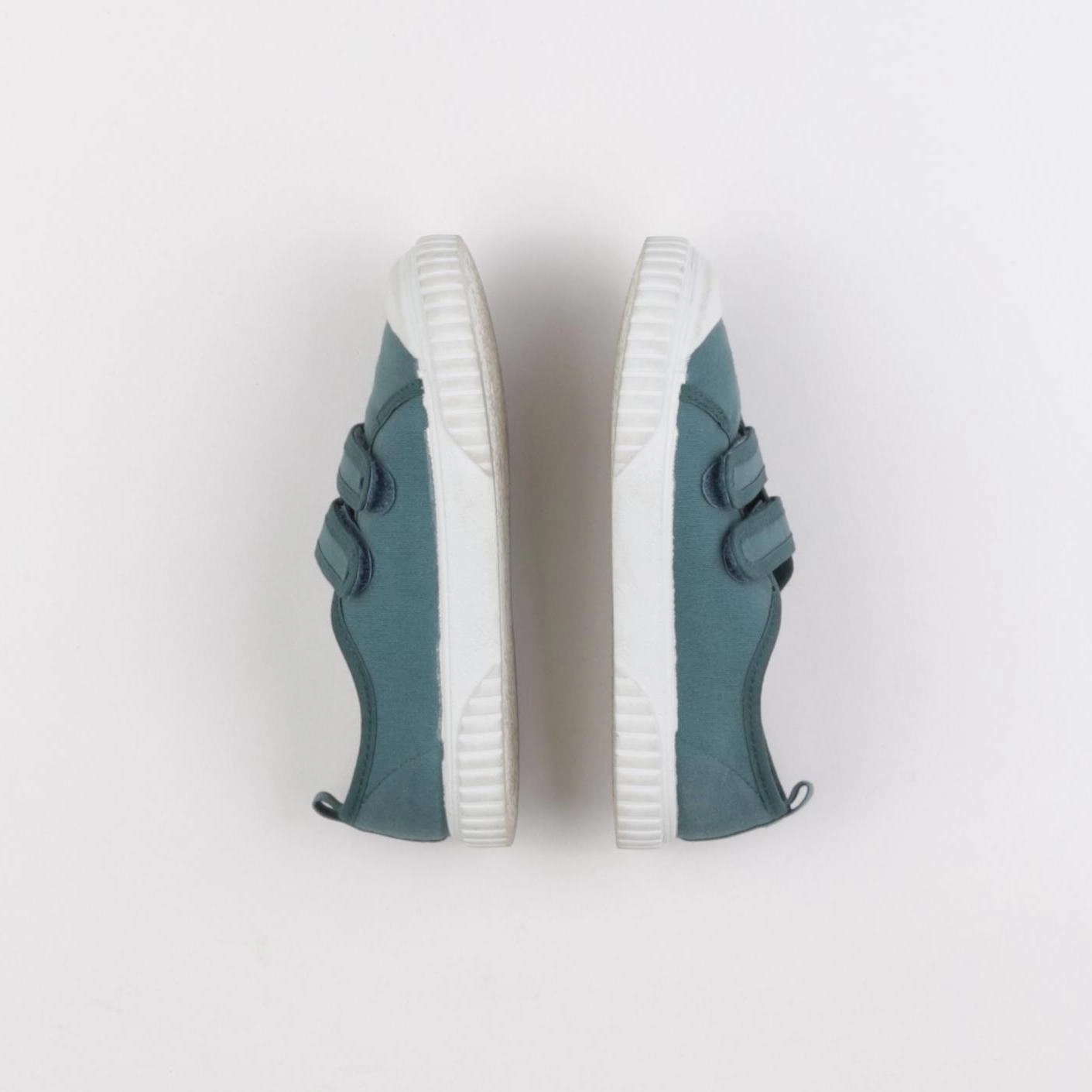Jacadi - tennis à scratch/ lacets vert - pointure 31