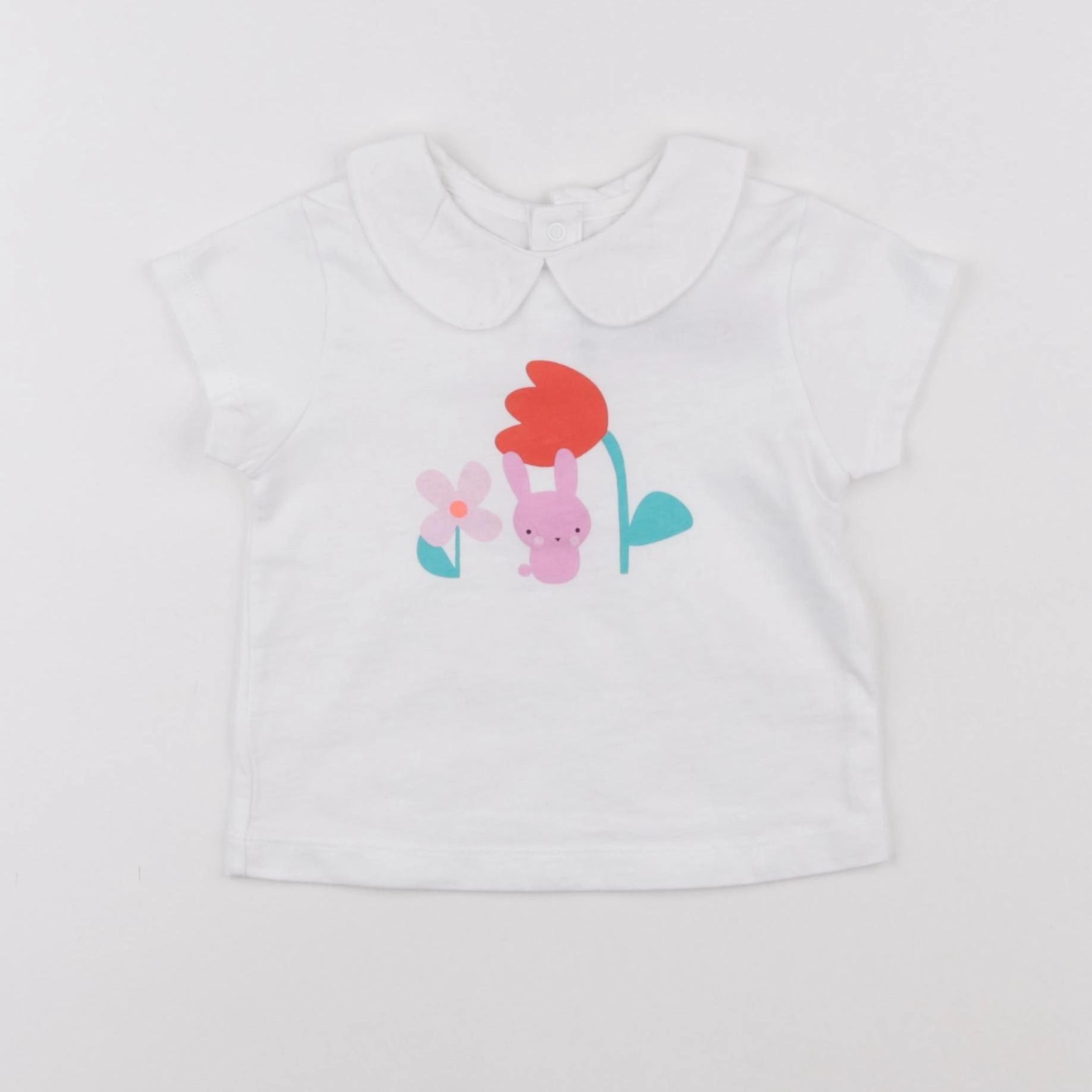 Jacadi - tee-shirt blanc - 18 mois