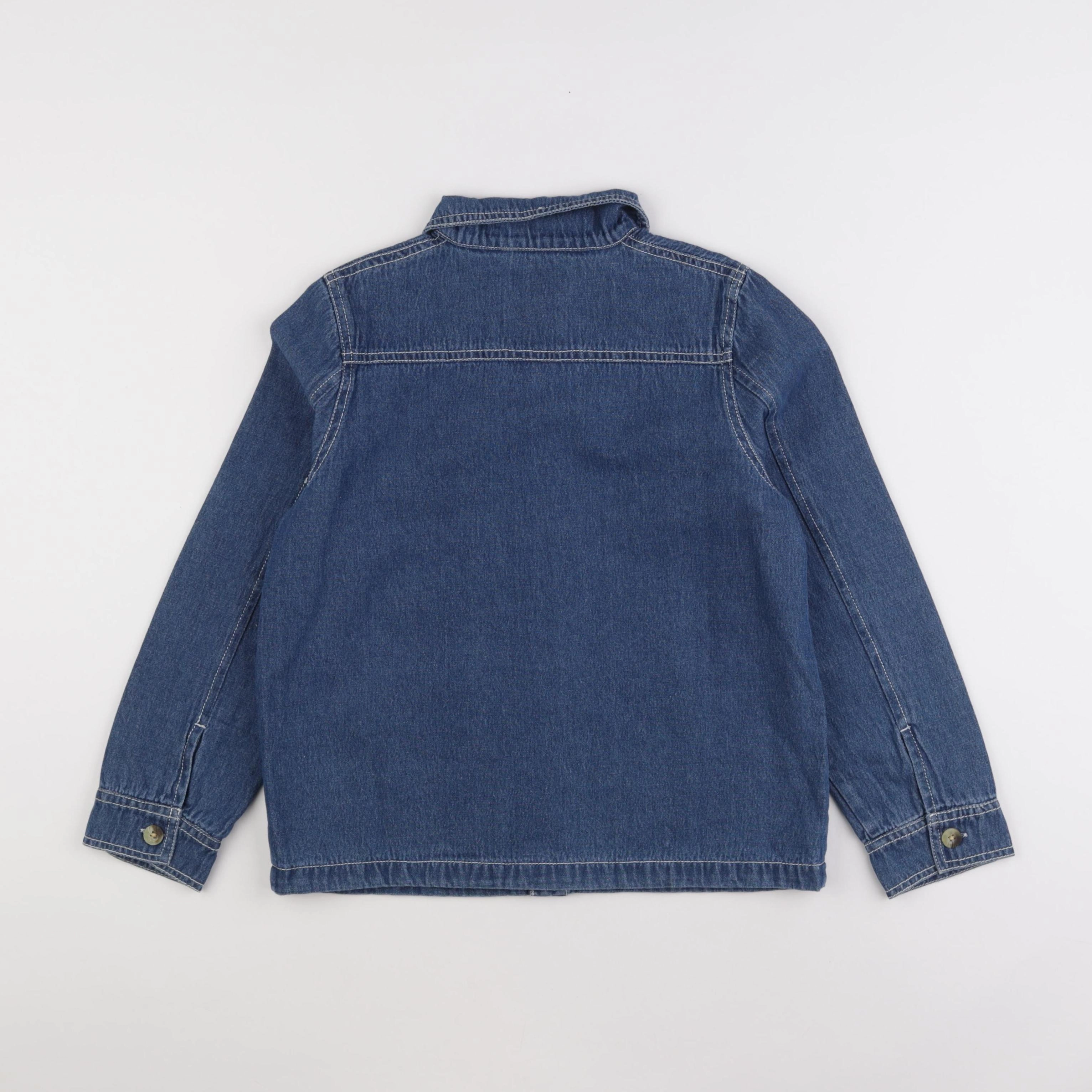 Bonton - chemise bleu - 10 ans