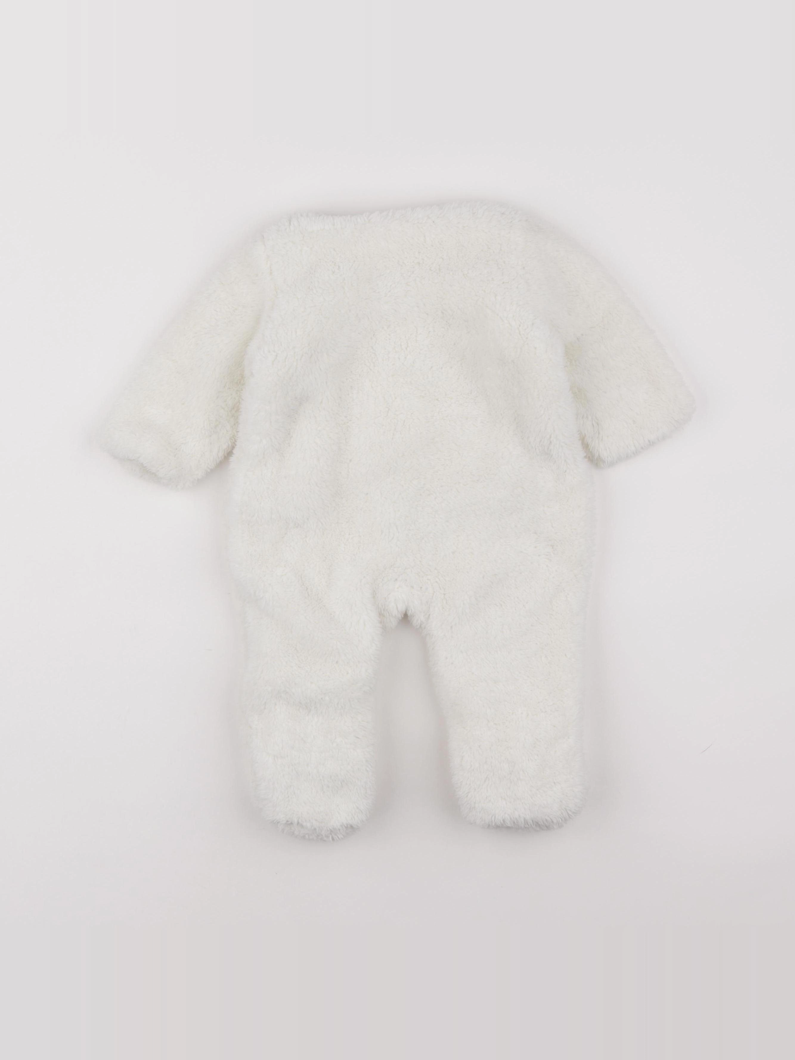 Vertbaudet - sur-pyjama beige - 6 mois