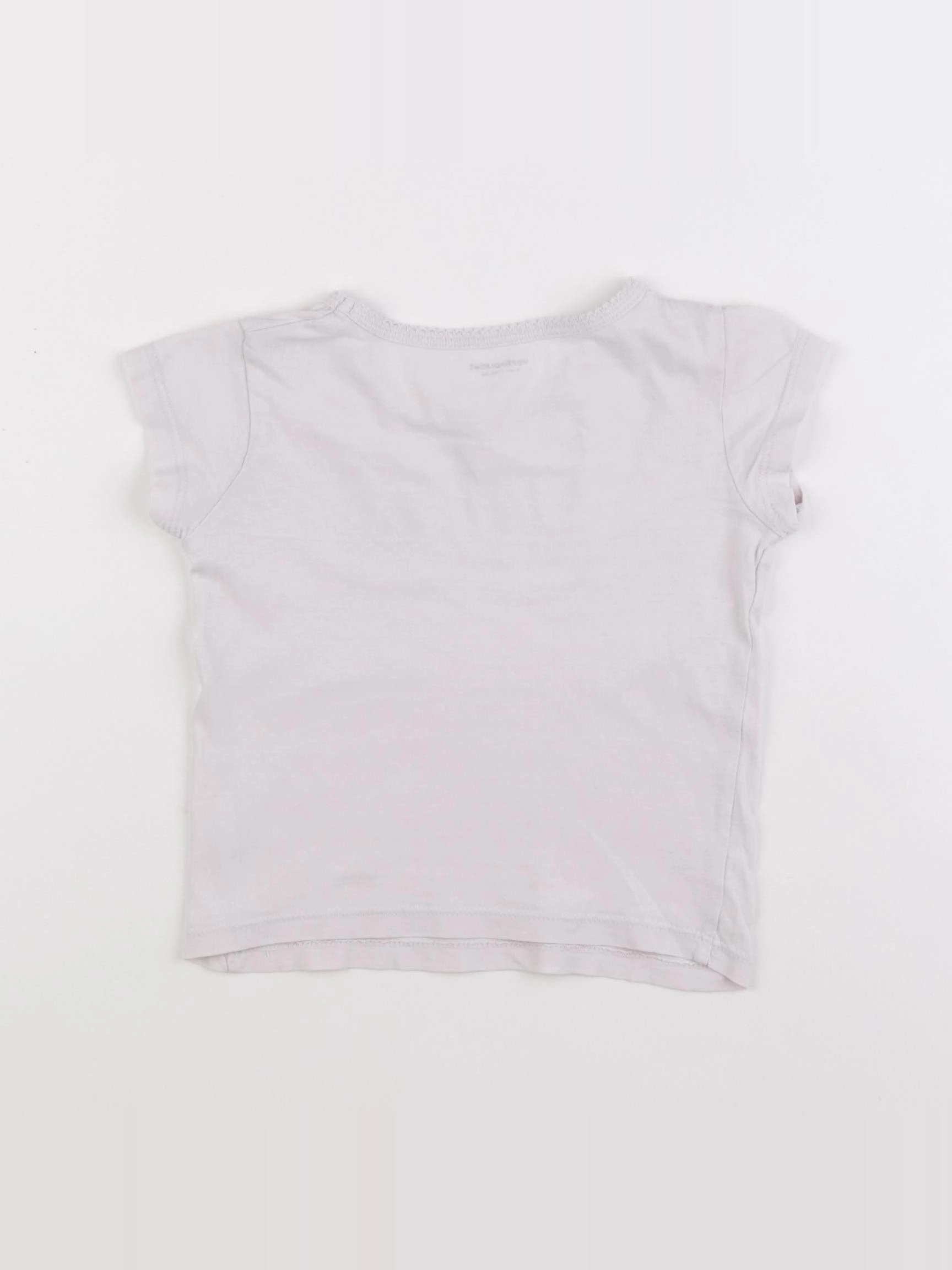 Vertbaudet - maillot de corps rose - 4 ans