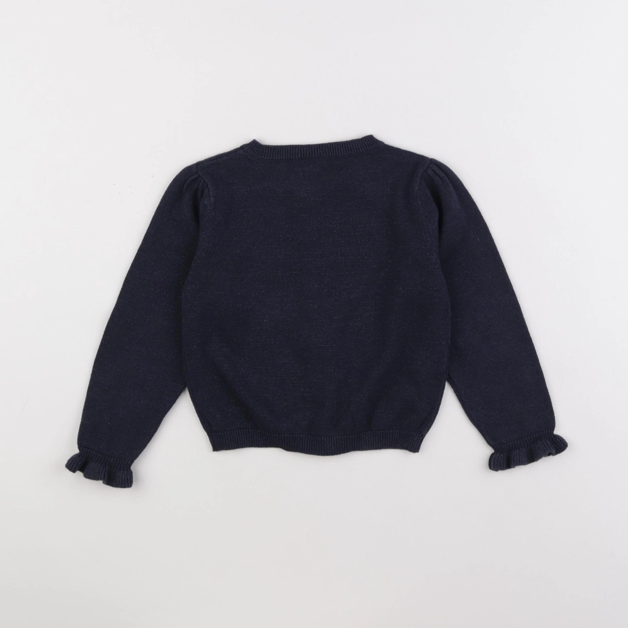 Tape à l'oeil - gilet bleu, argent - 3 ans