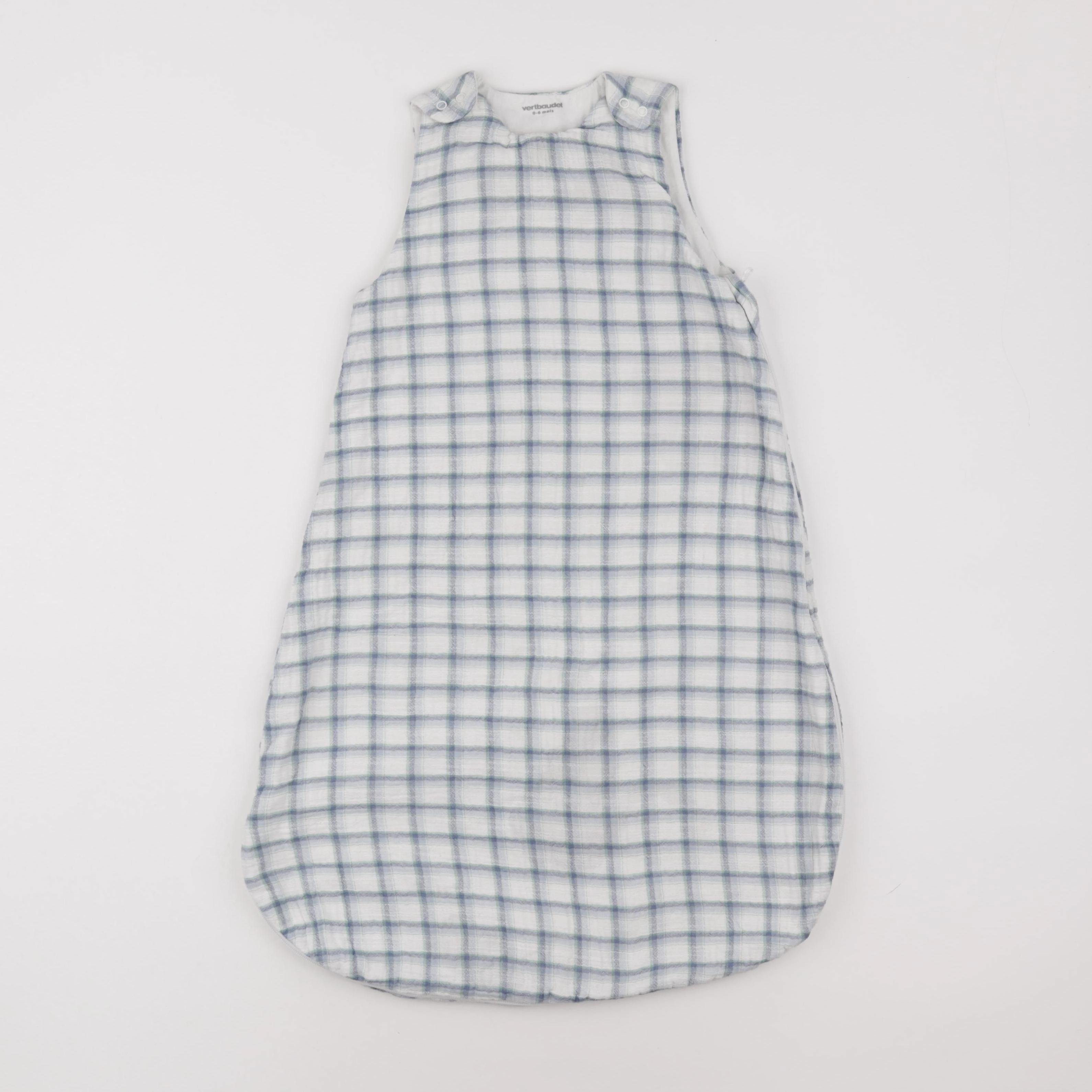 Vertbaudet - gigoteuse bleu - 0/6 mois