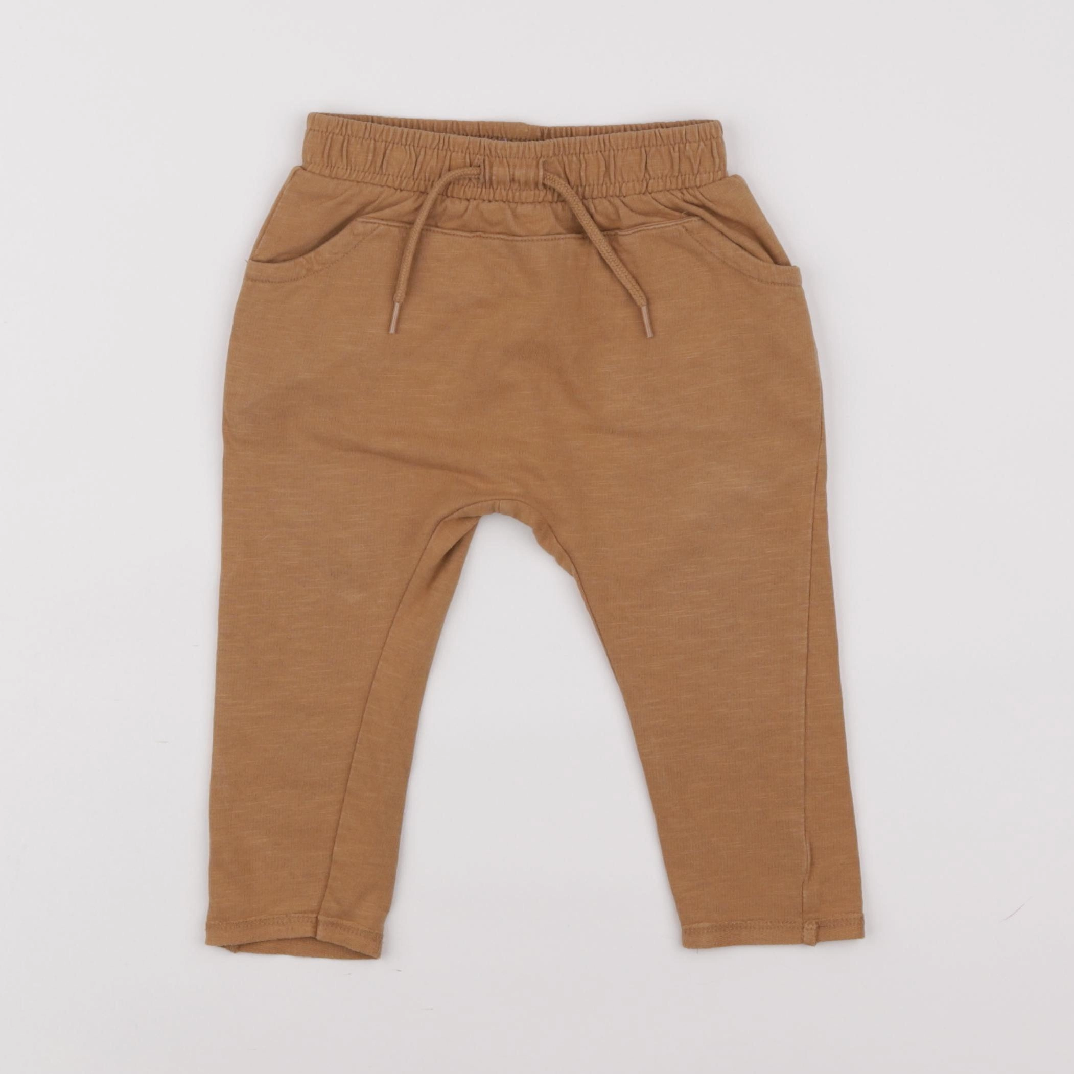 Vertbaudet - jogging marron - 12 mois