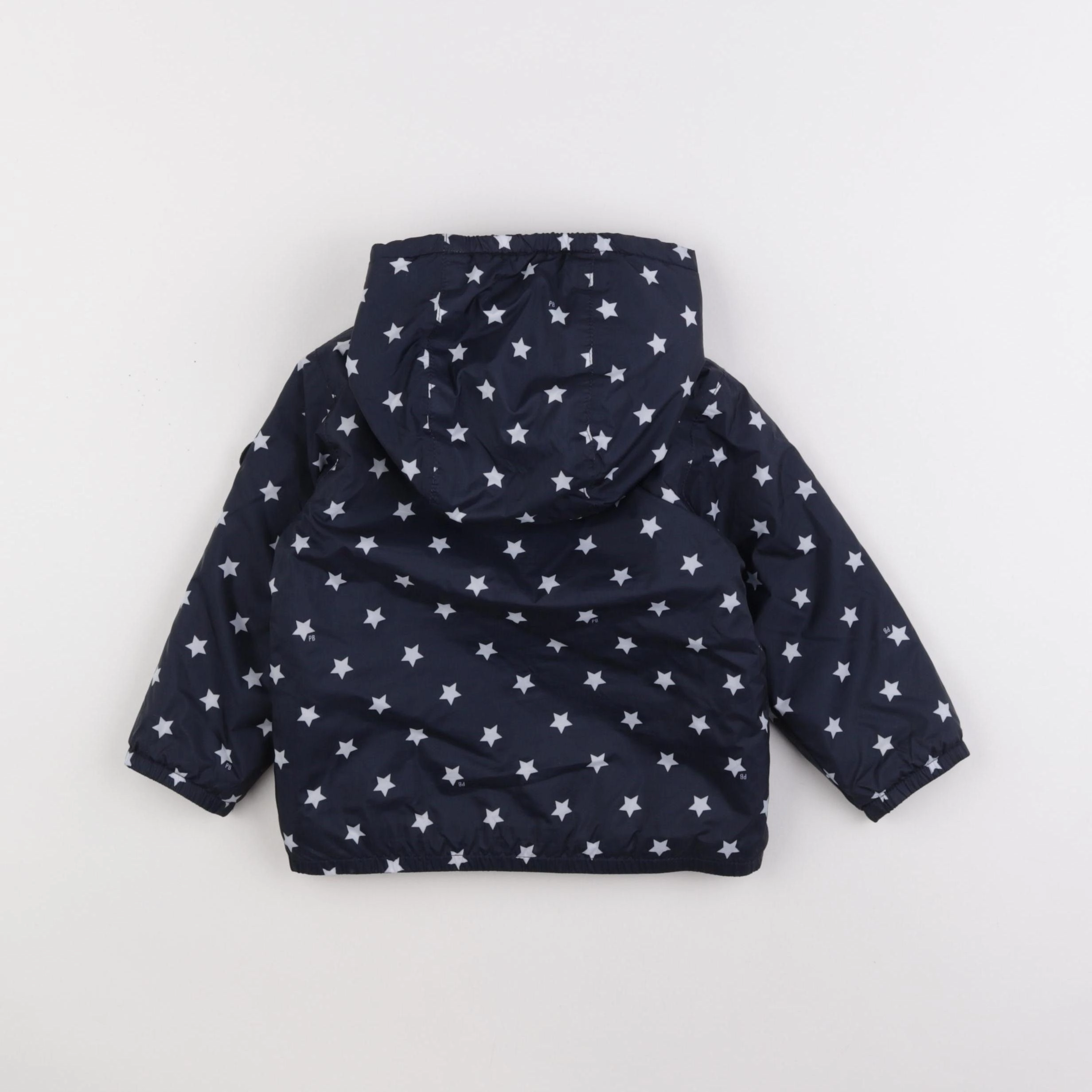 Petit Bateau - doudoune bleu - 18 mois