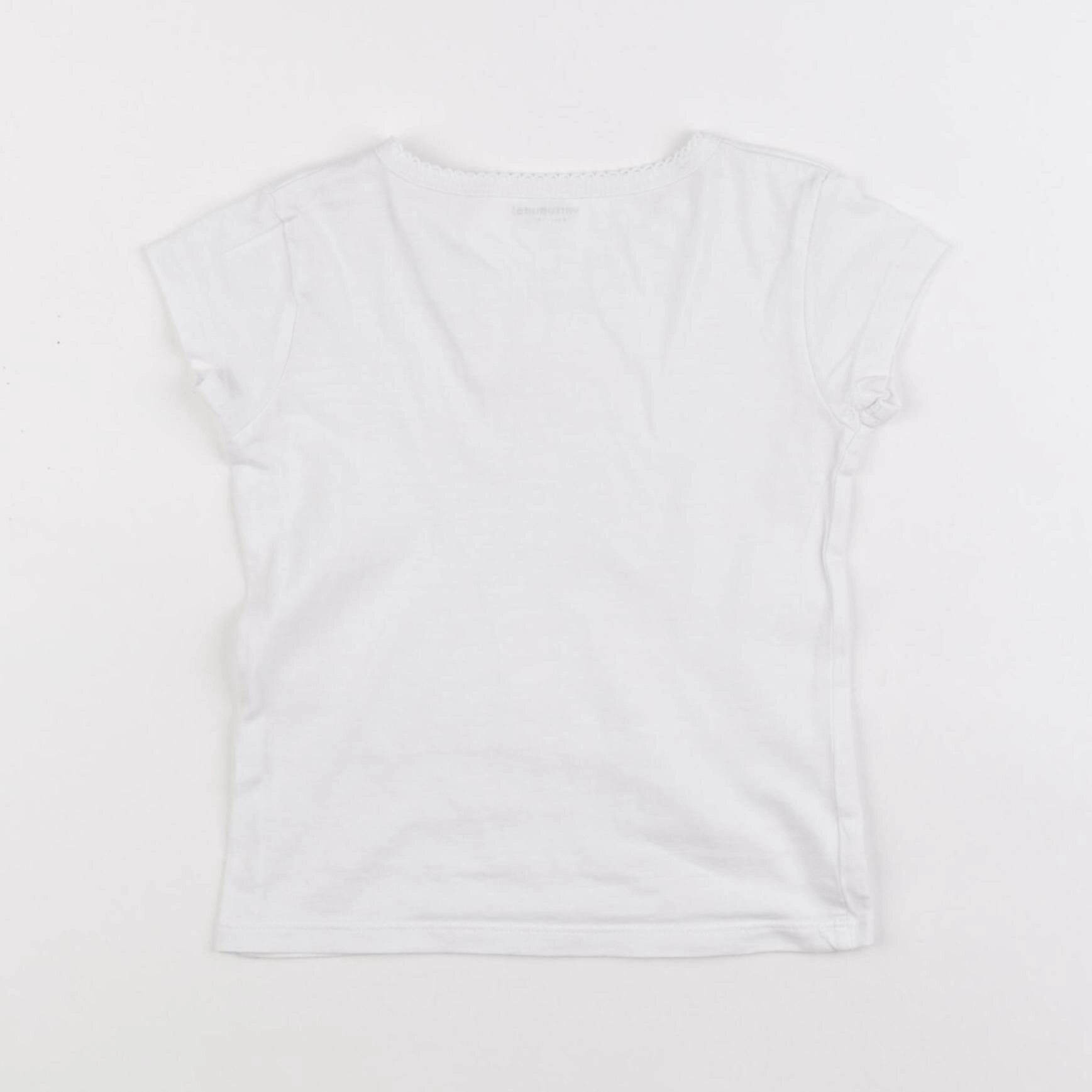 Vertbaudet - maillot de corps blanc - 4 ans