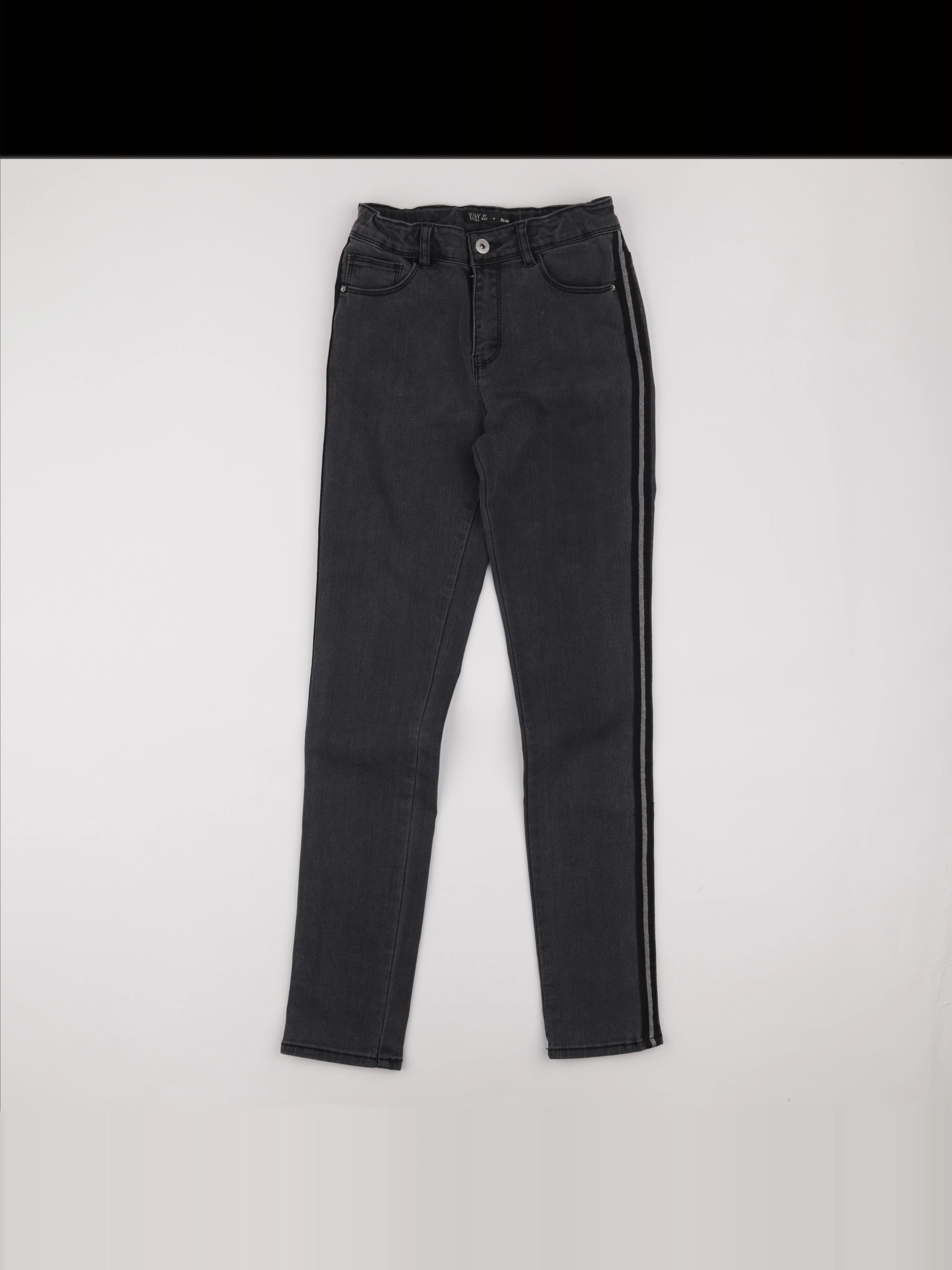 IKKS - jean noir - 14 ans