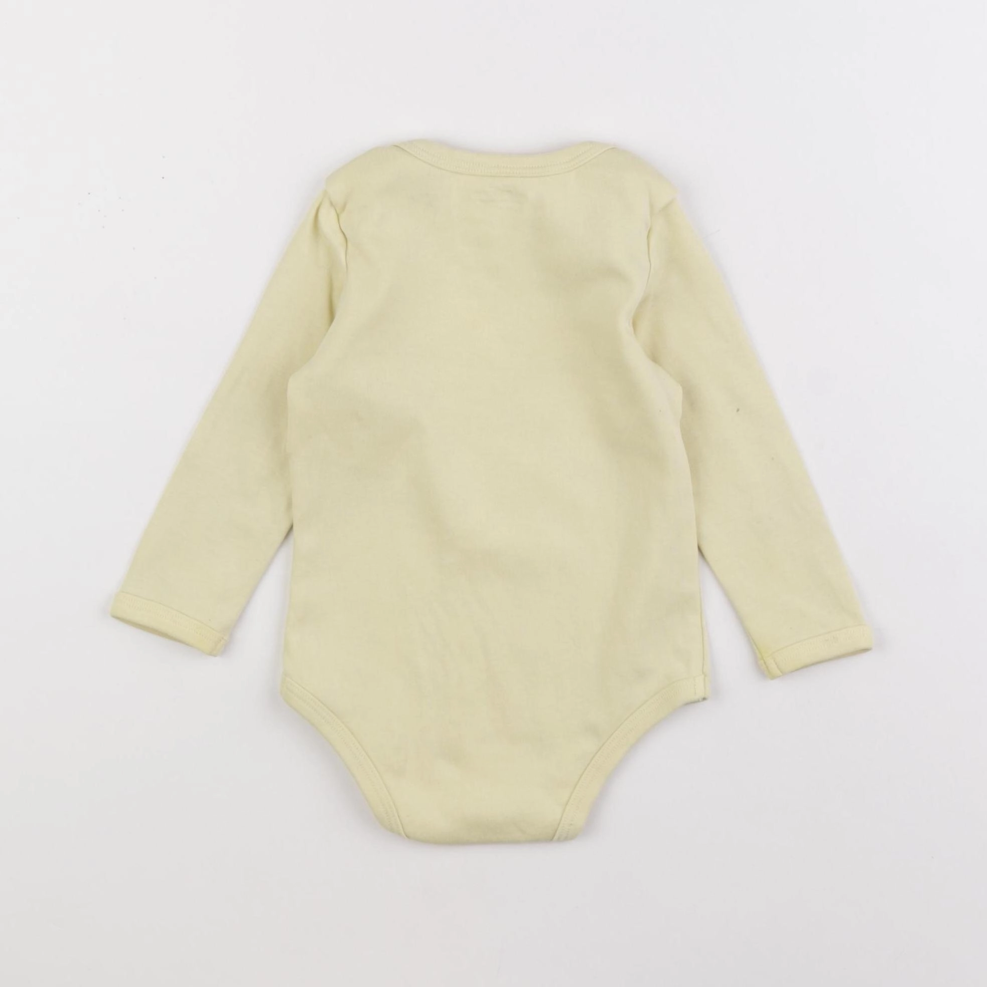 Vertbaudet - body jaune - 12 mois