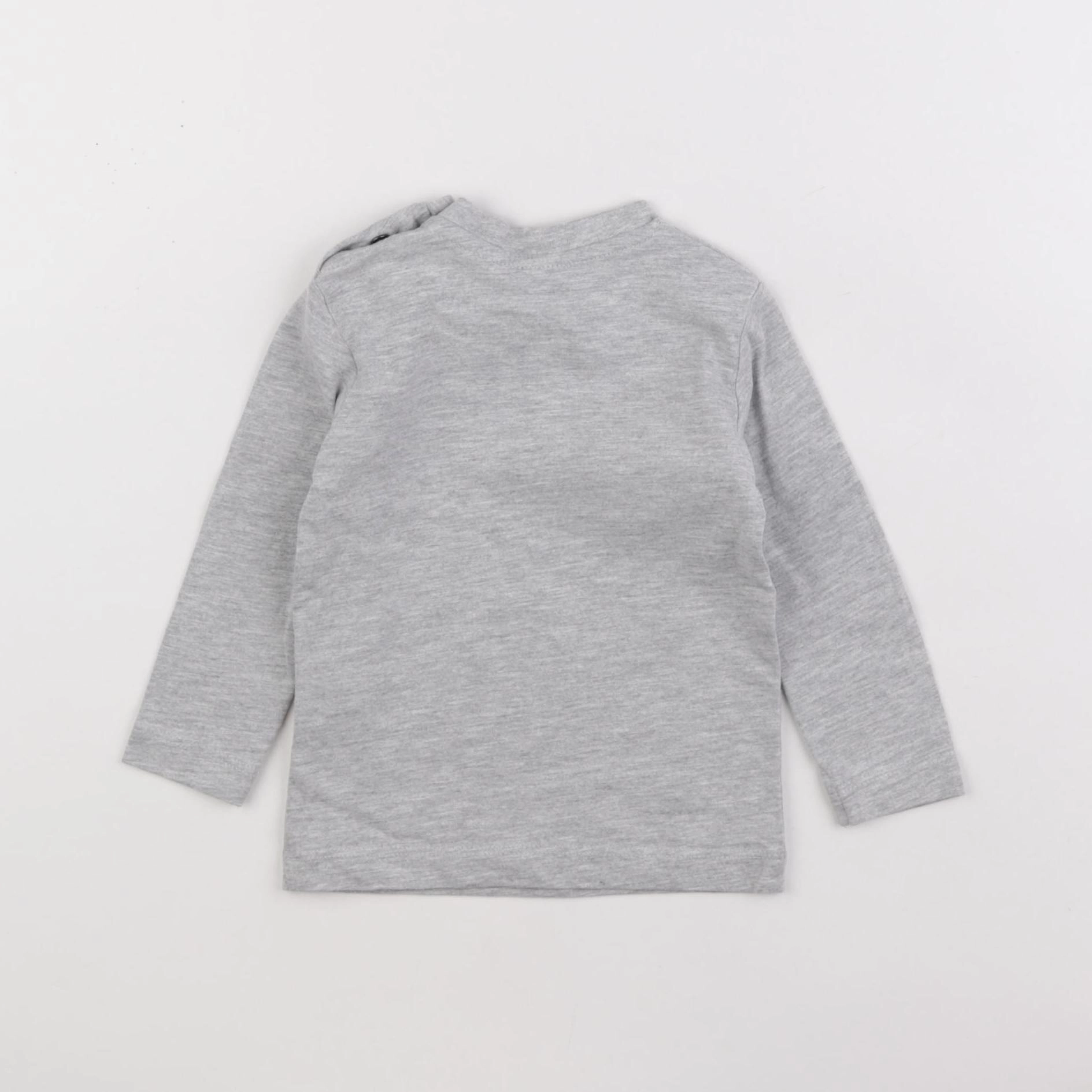 IKKS - tee-shirt gris - 6 mois