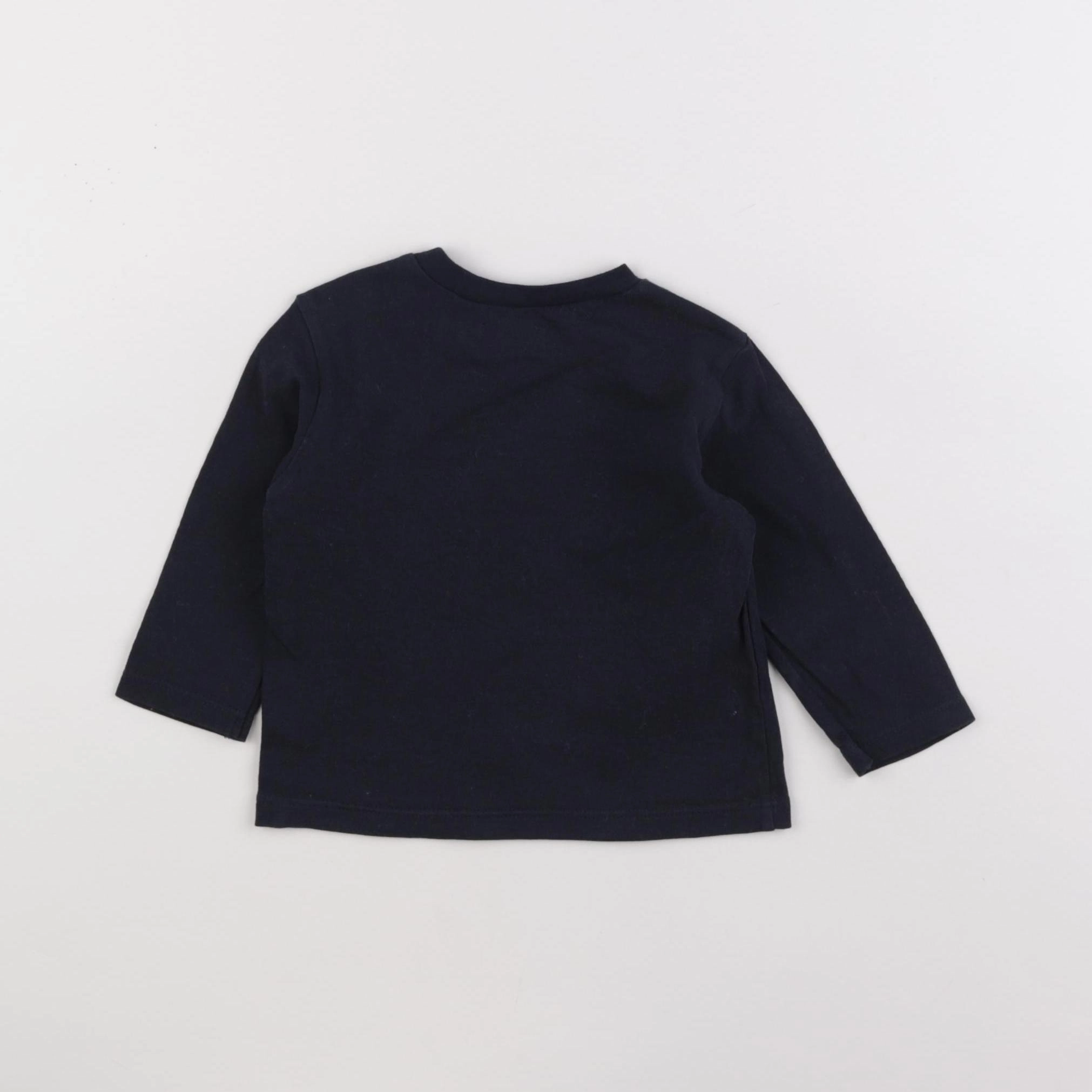 IKKS - tee-shirt bleu - 6 mois