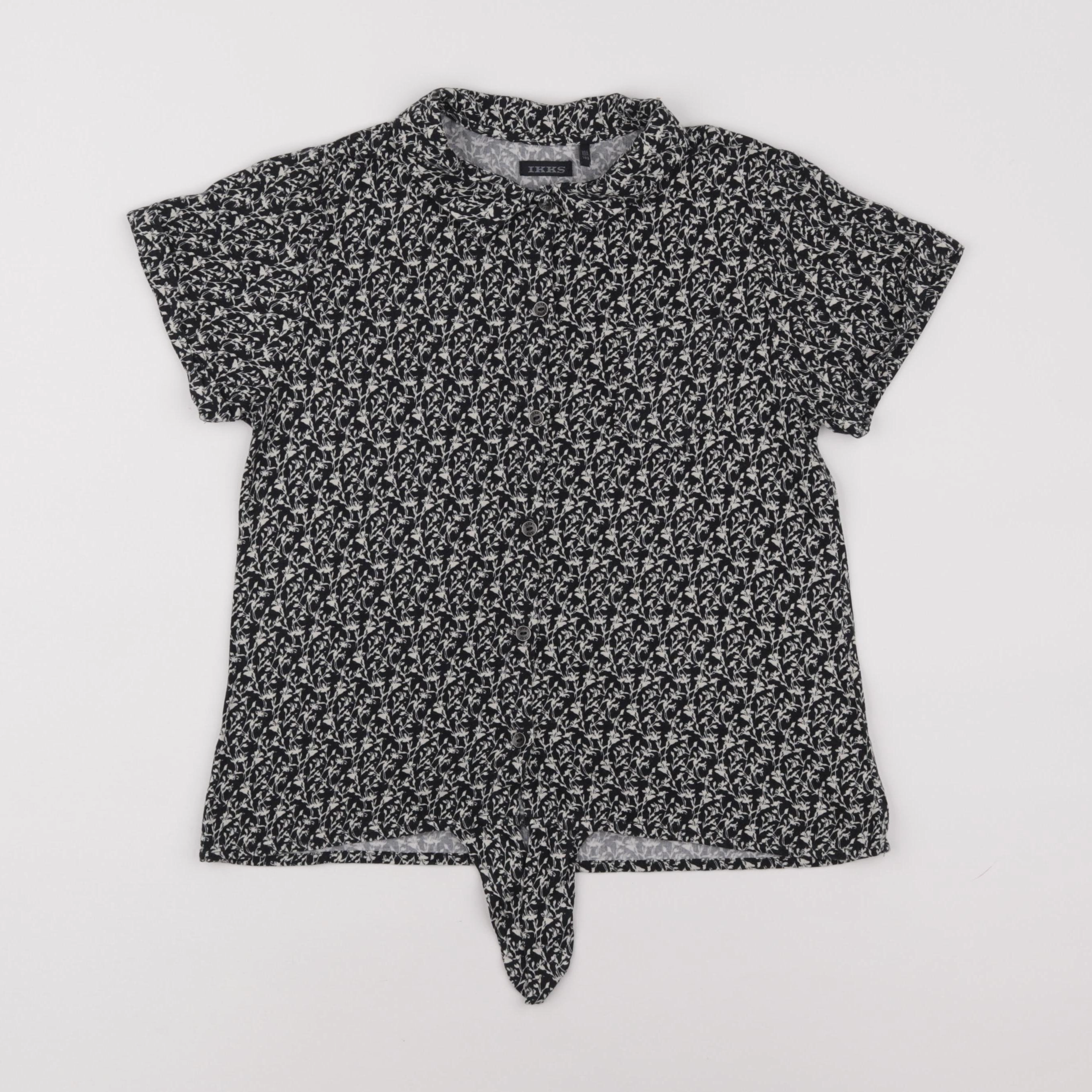 IKKS - chemise noir - 10 ans