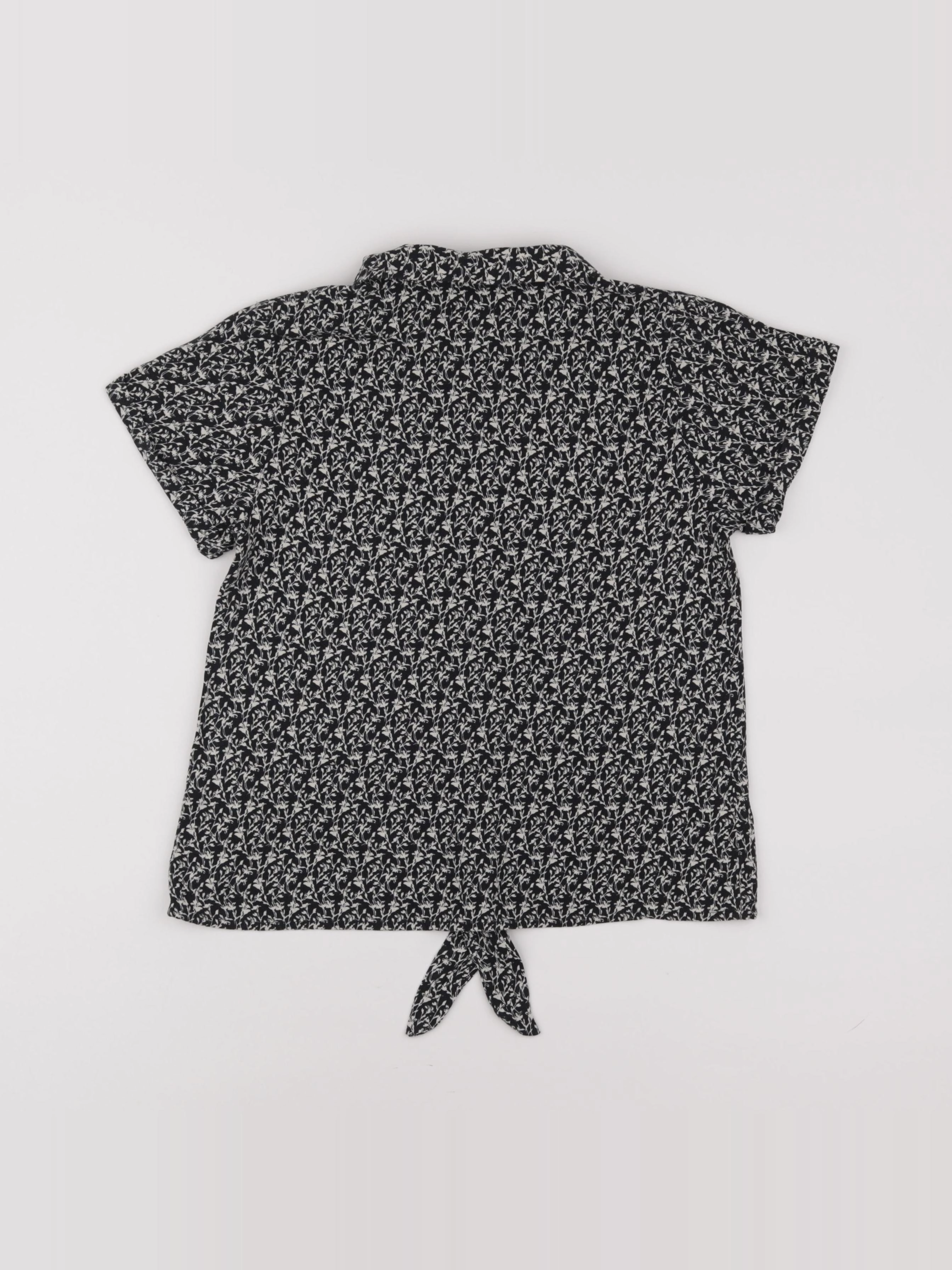 IKKS - chemise noir - 10 ans