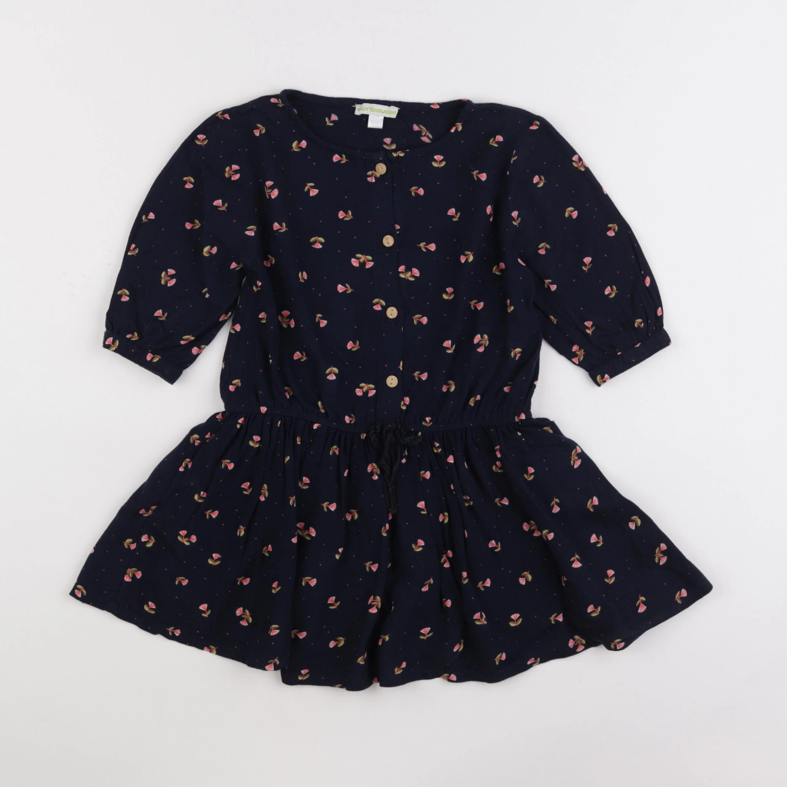 Vertbaudet - robe bleu - 4 ans