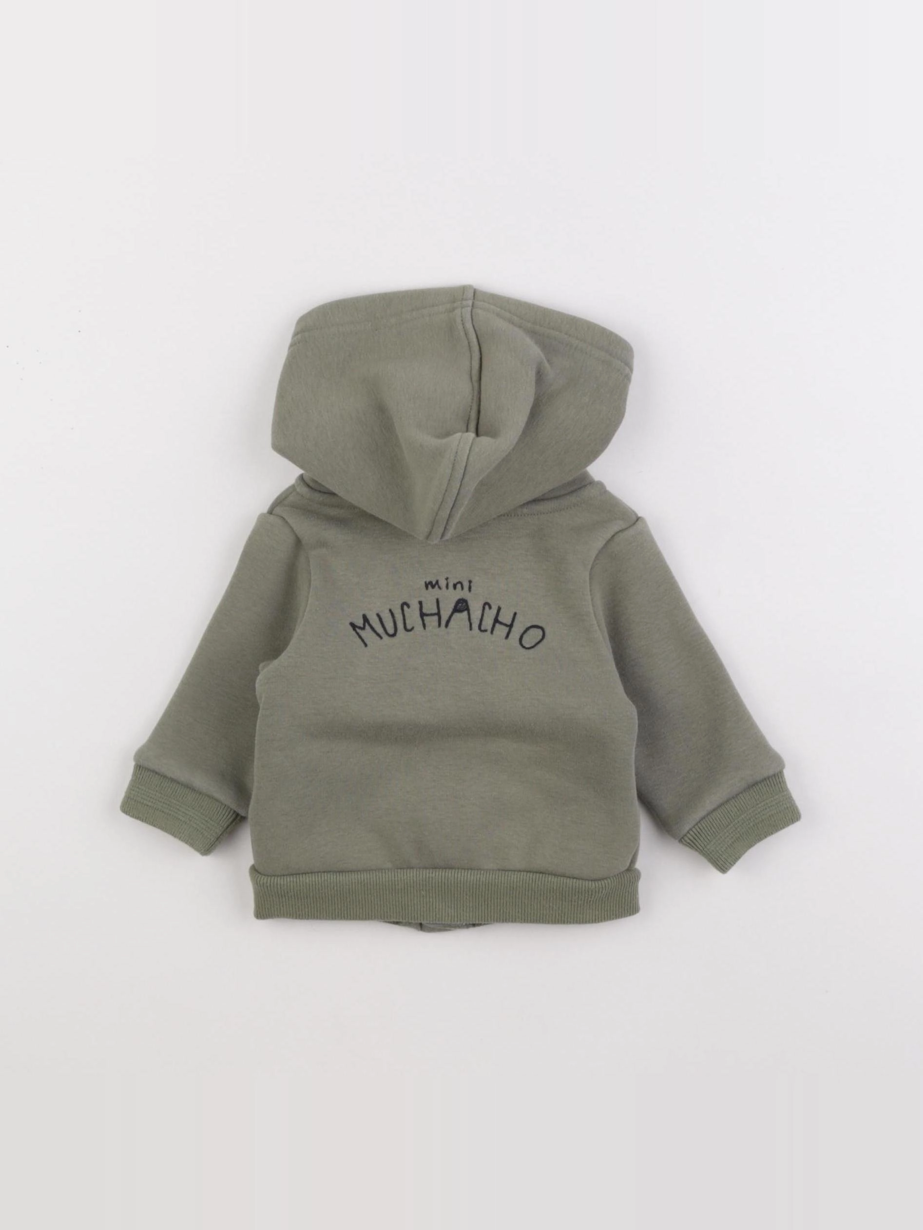 Tape à l'oeil - sweat vert - 3 mois