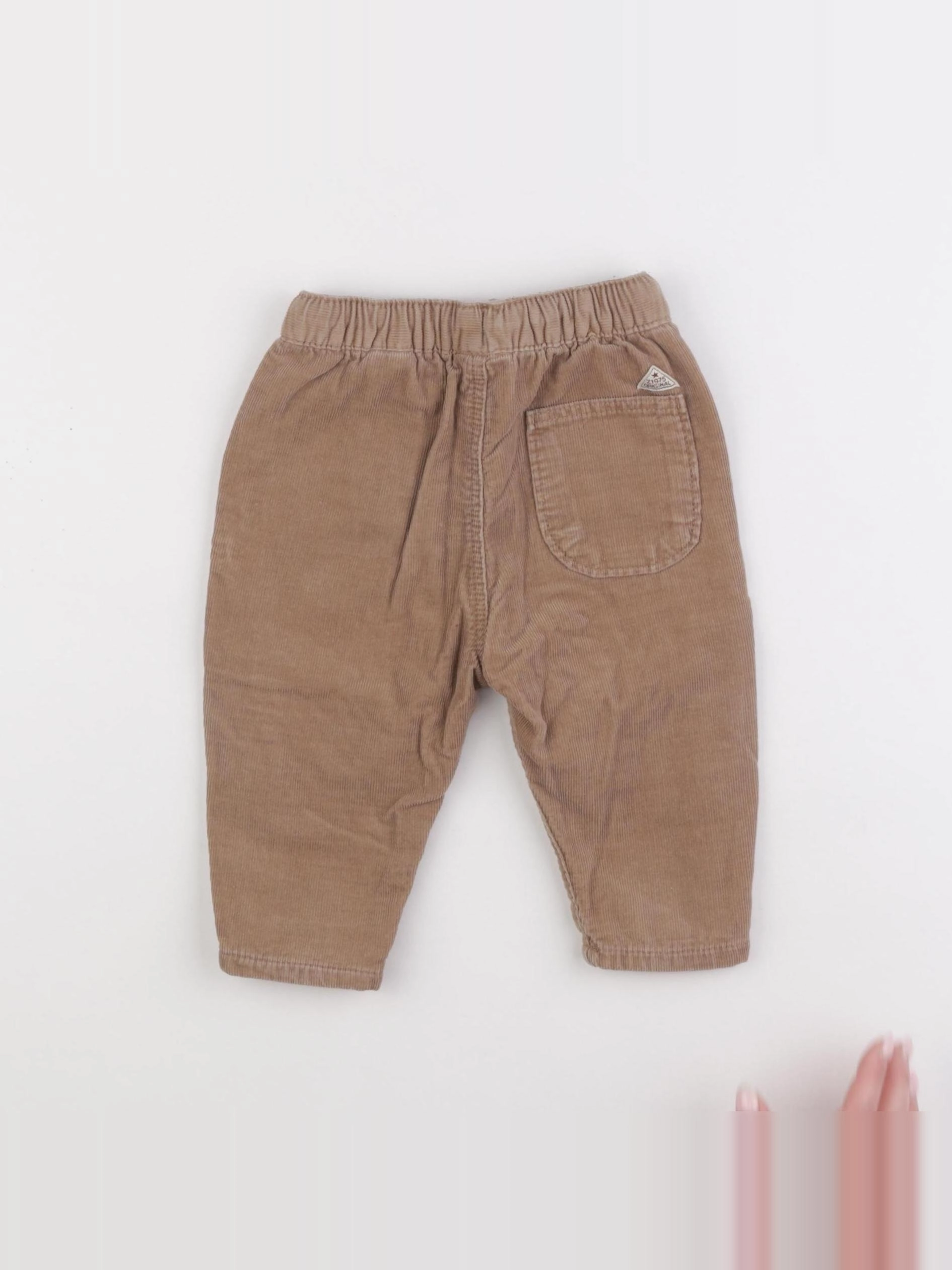 Zara - pantalon marron - 6/9 mois