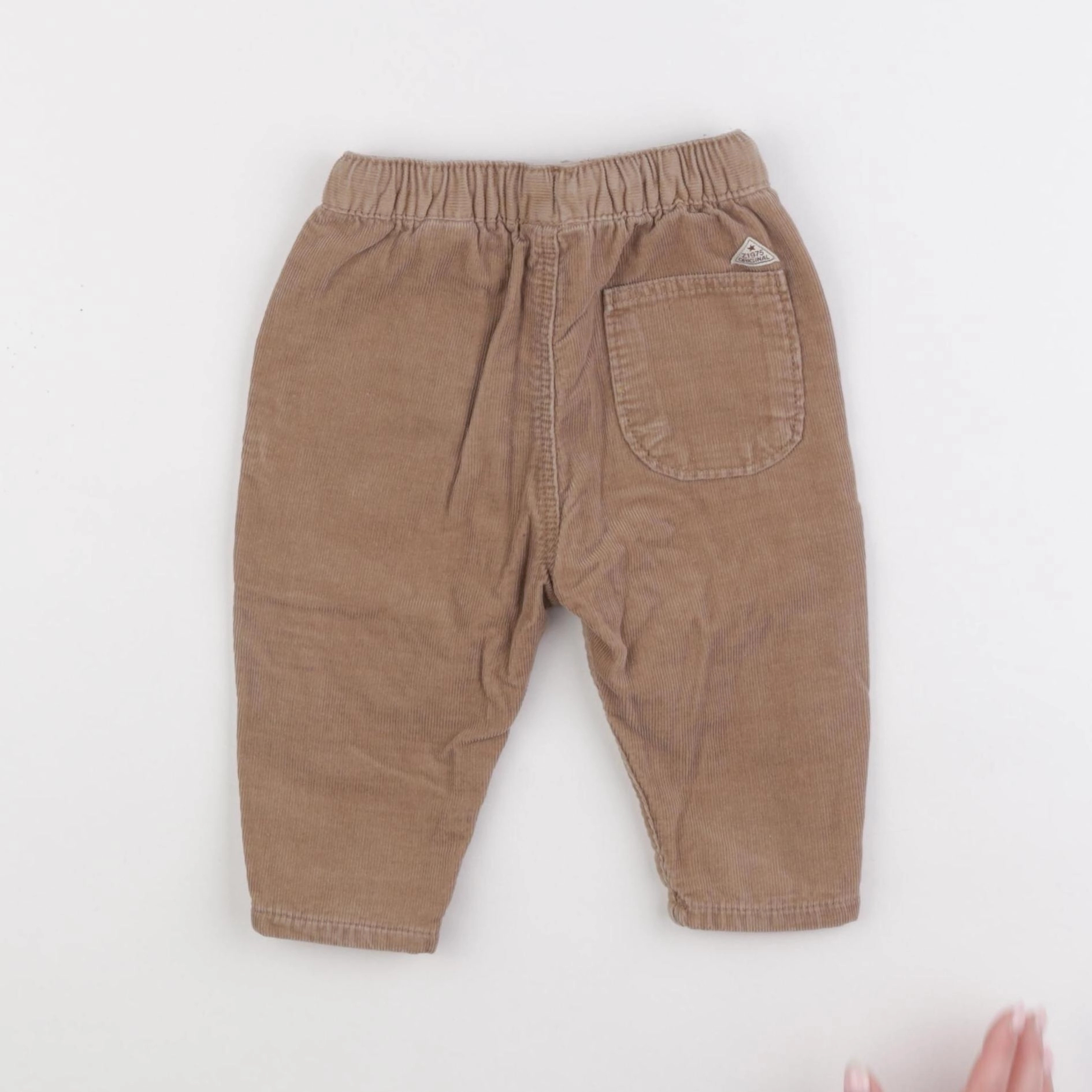Zara - pantalon marron - 6/9 mois