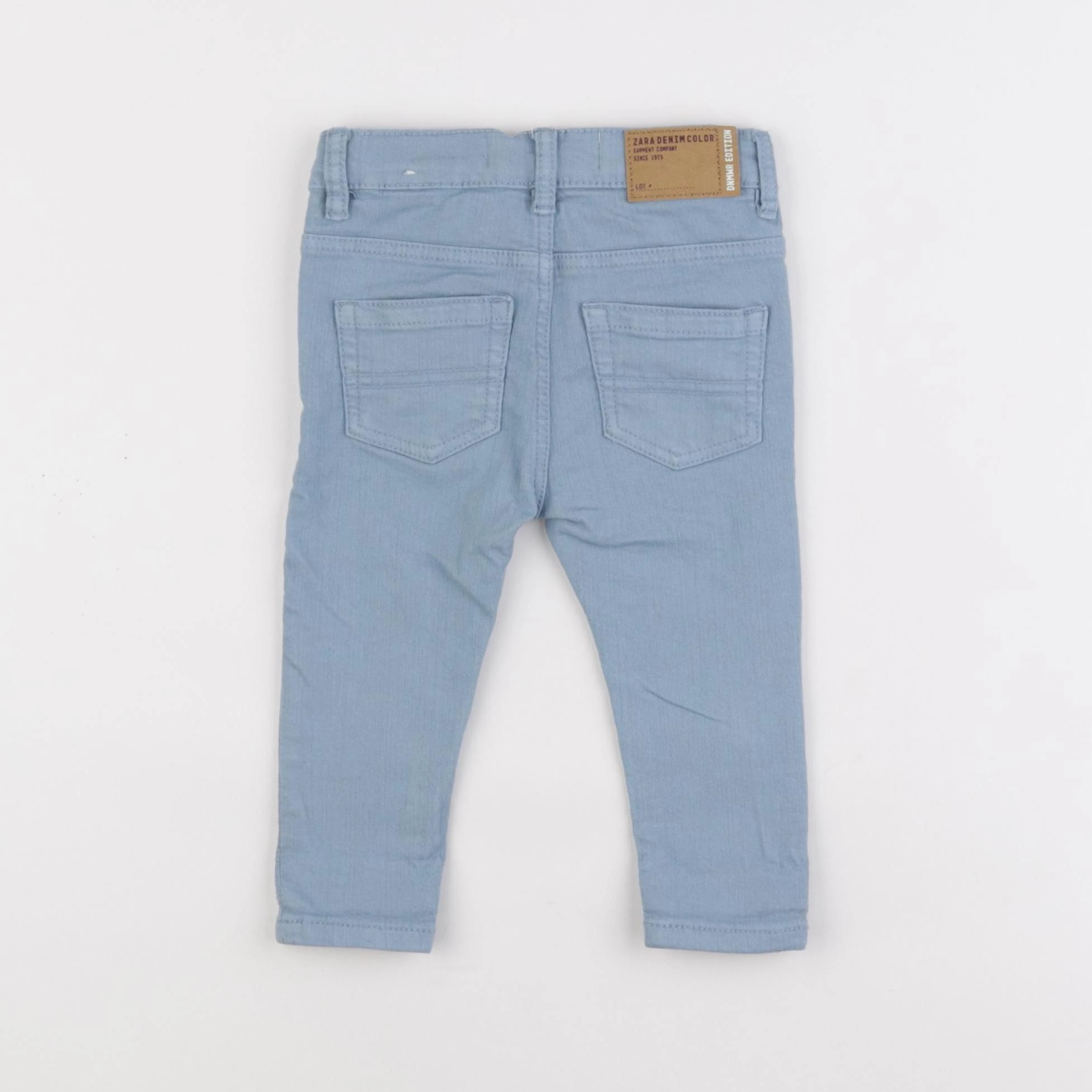 Zara - pantalon bleu - 6/9 mois