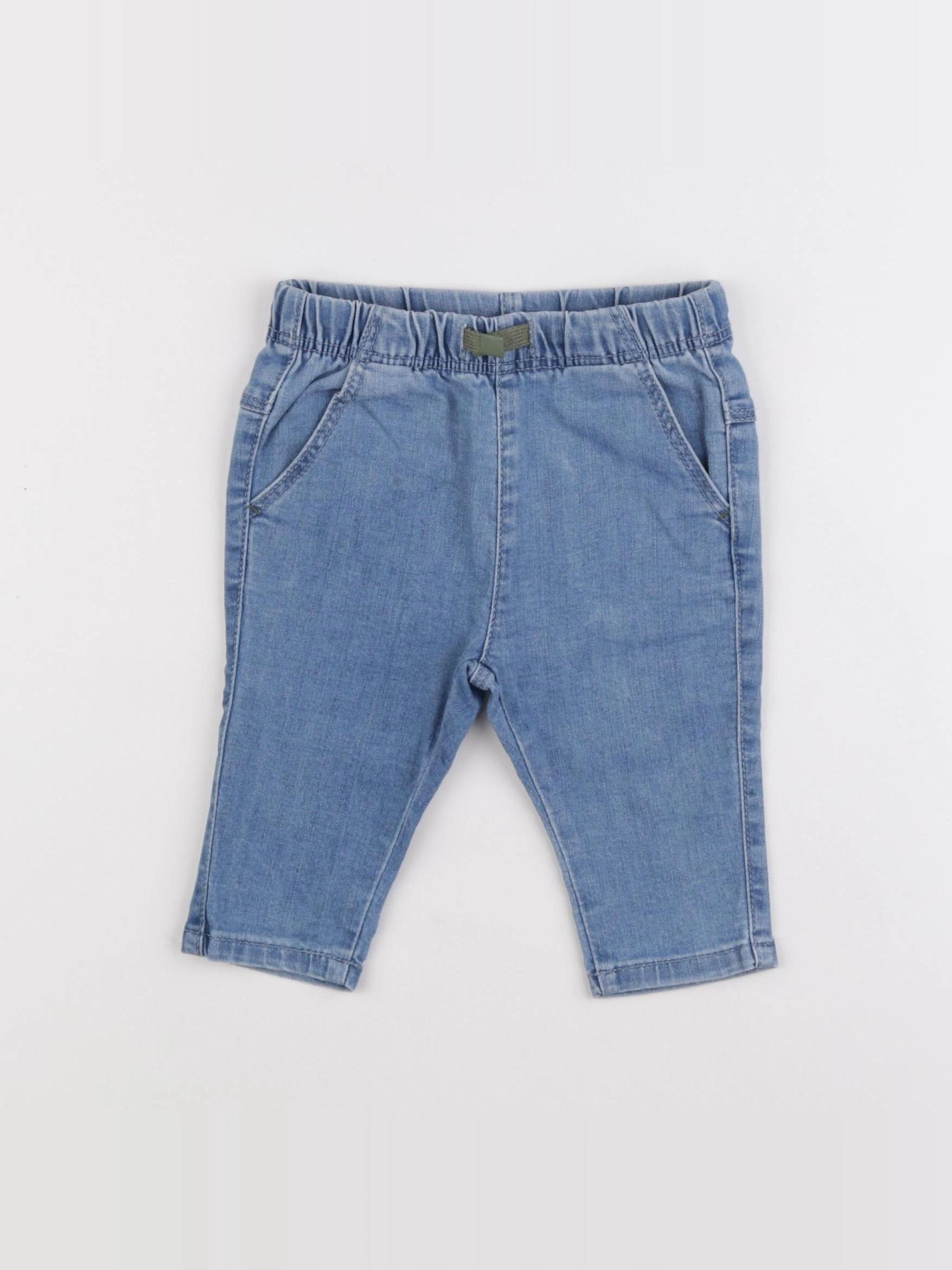 Zara - pantalon bleu - 3/6 mois