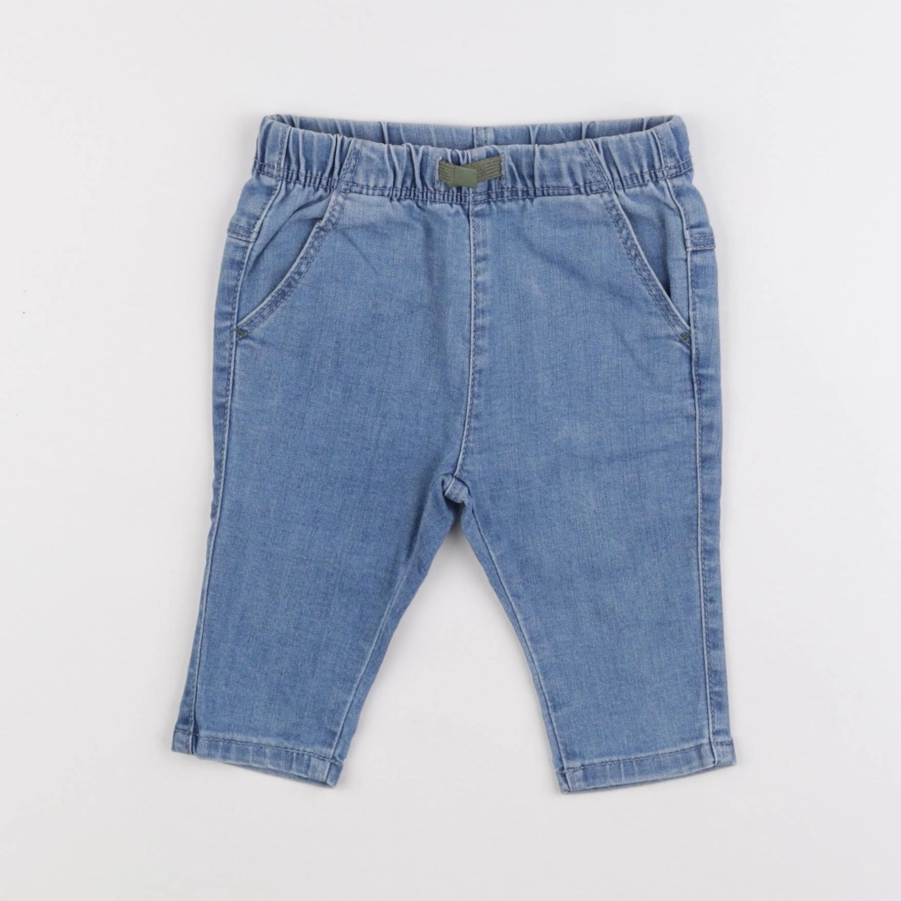 Zara - pantalon bleu - 3/6 mois