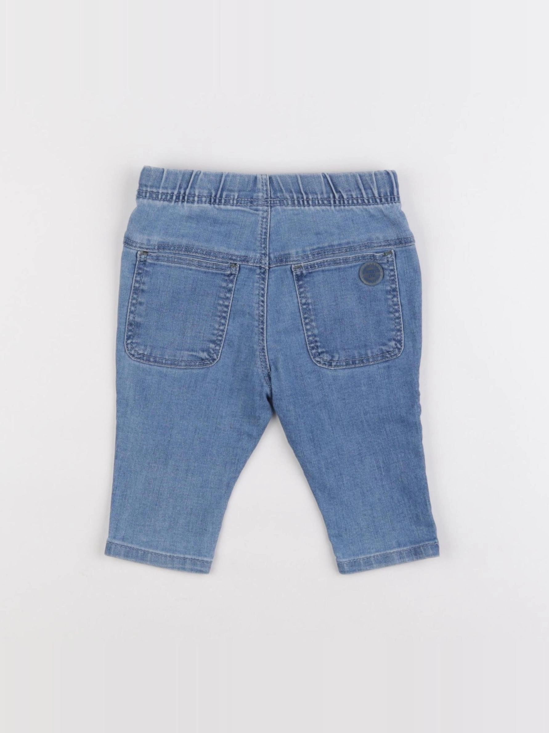 Zara - pantalon bleu - 3/6 mois
