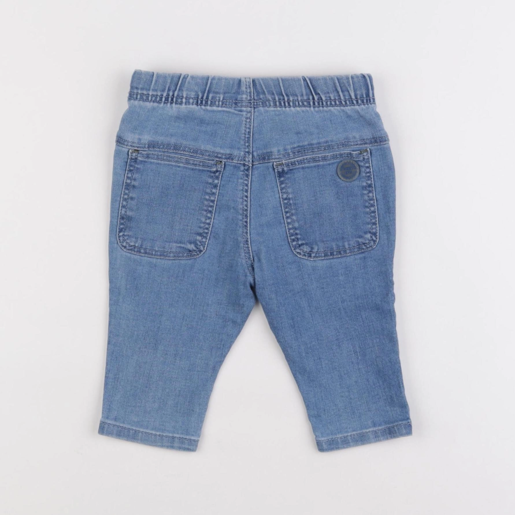 Zara - pantalon bleu - 3/6 mois