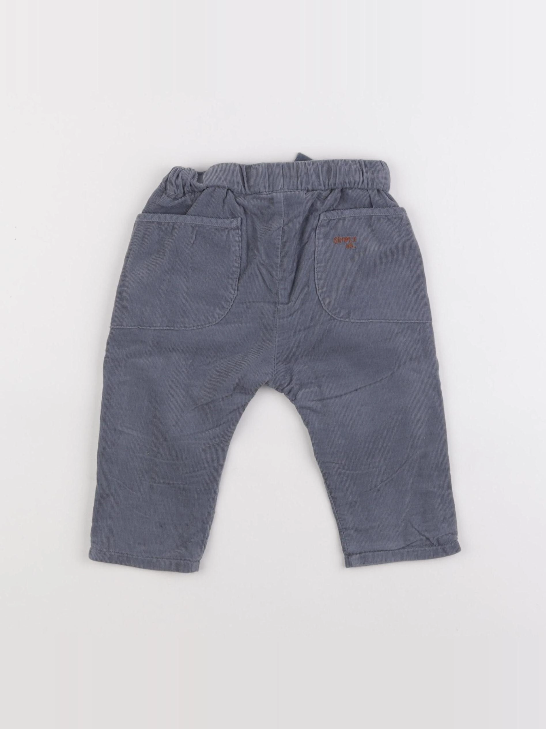 Zara - pantalon gris - 6/9 mois