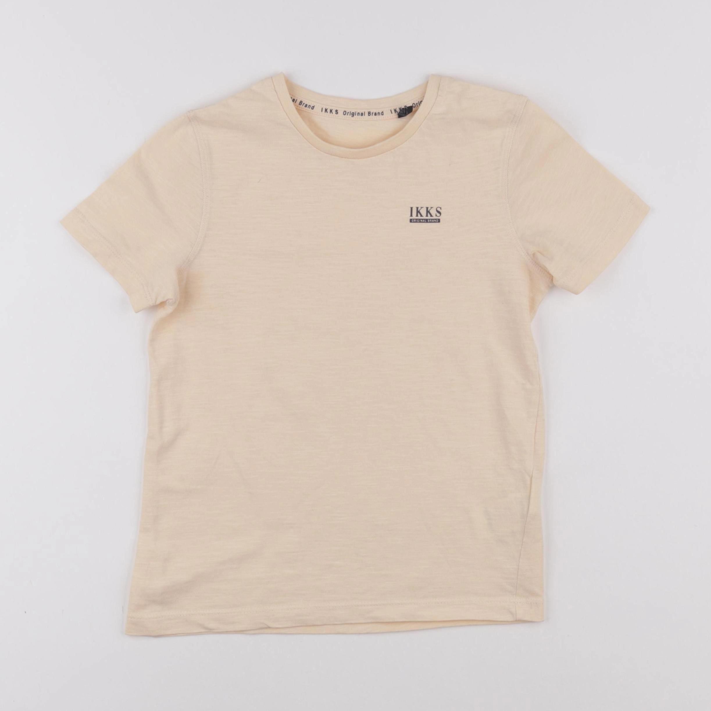IKKS - tee-shirt jaune - 8 ans