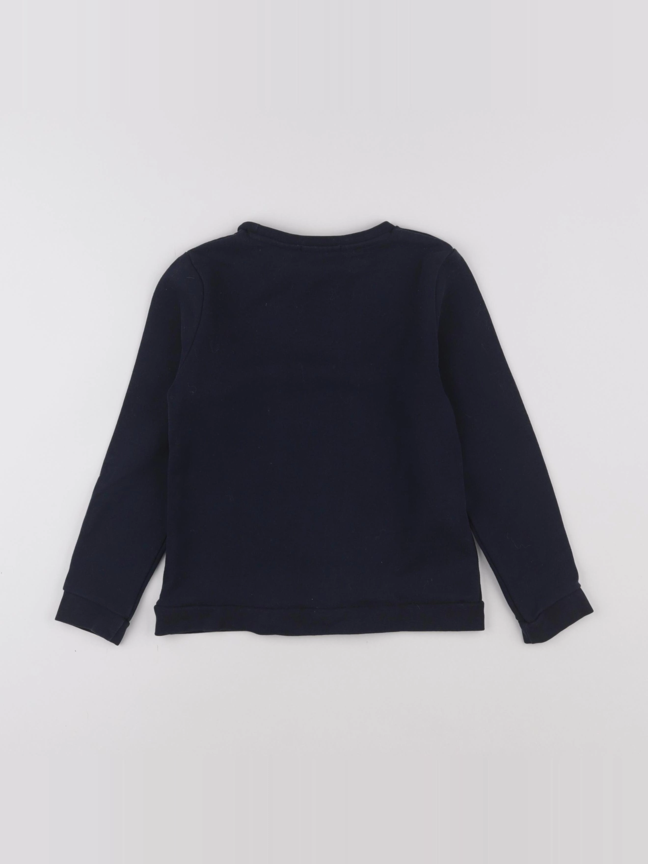 Vertbaudet - sweat bleu - 8 ans