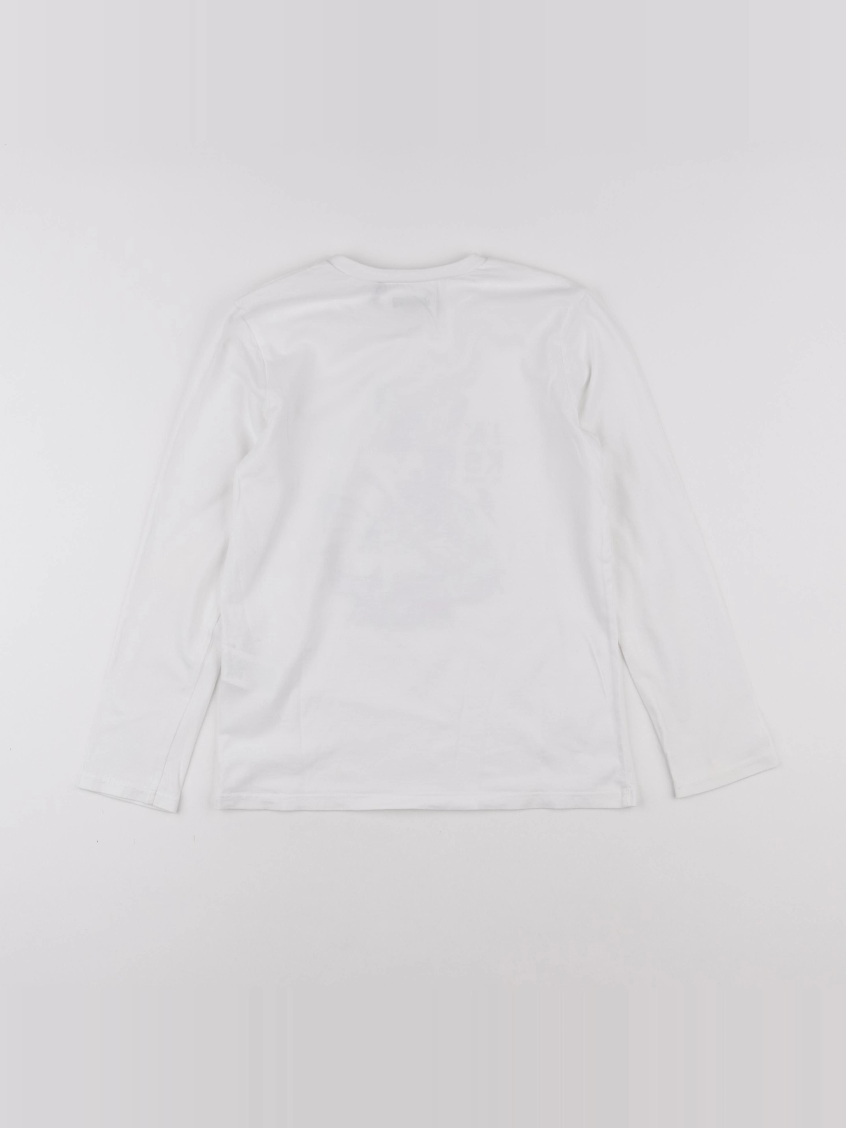 IKKS - tee-shirt blanc - 8 ans