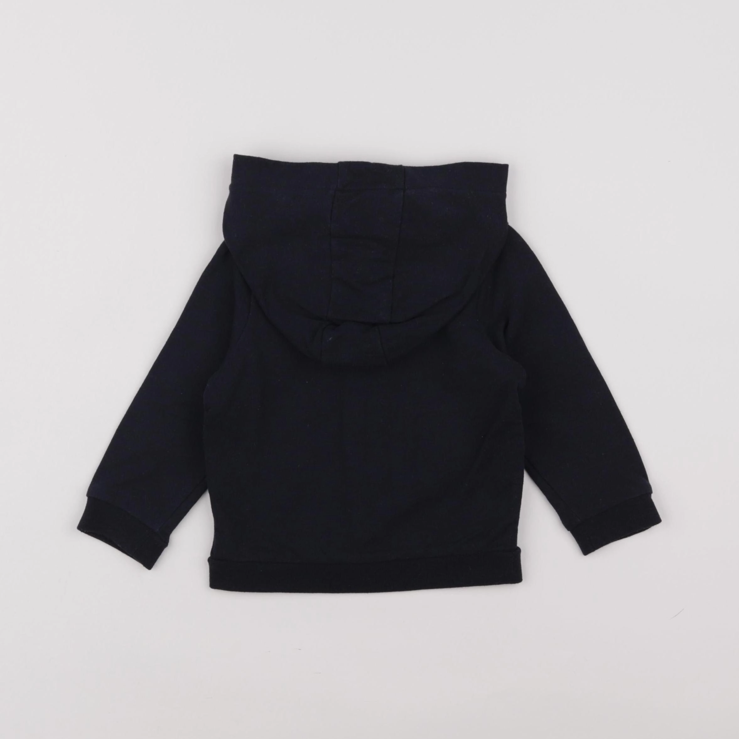Vertbaudet - sweat bleu - 12 mois