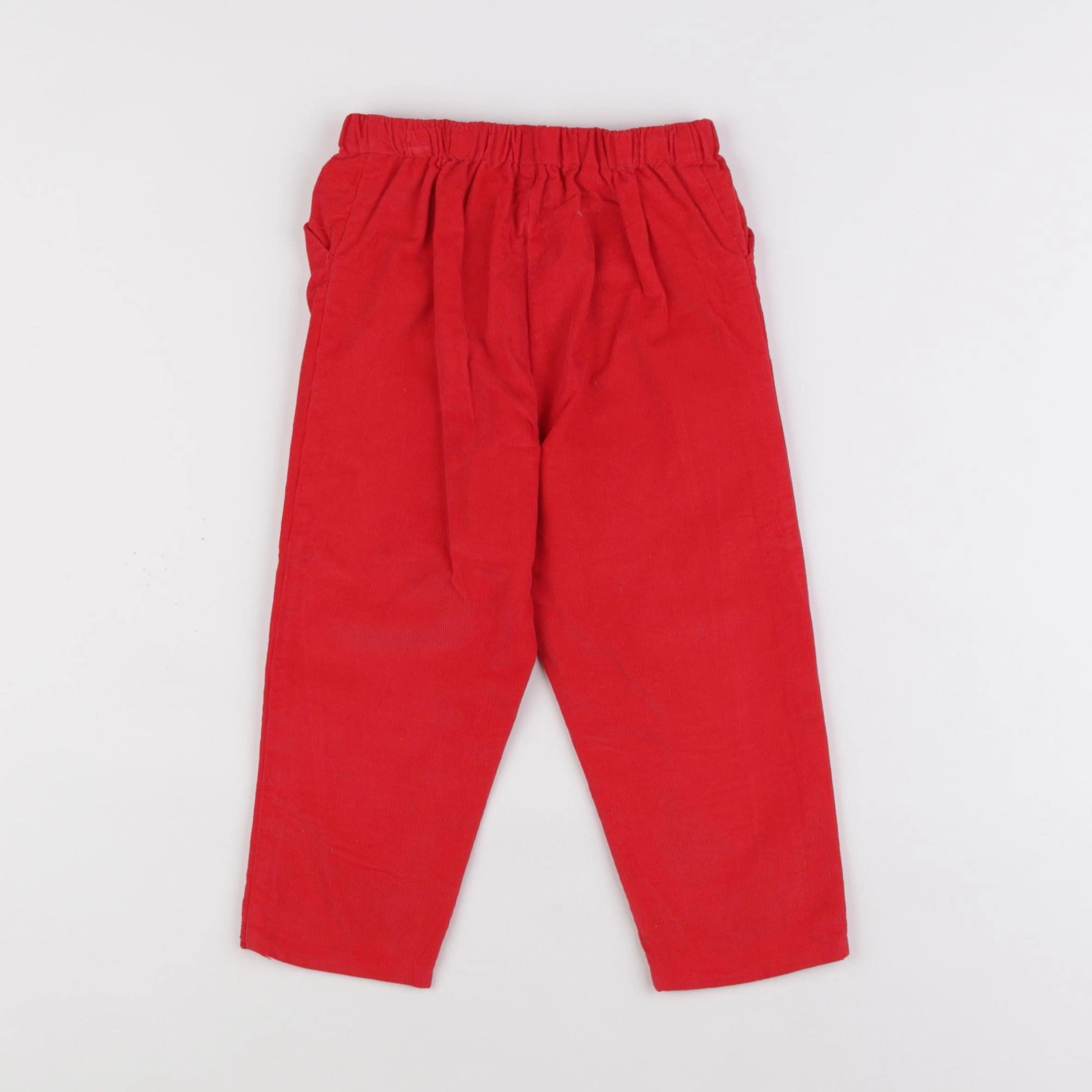 Jacadi - pantalon rouge - 36 mois