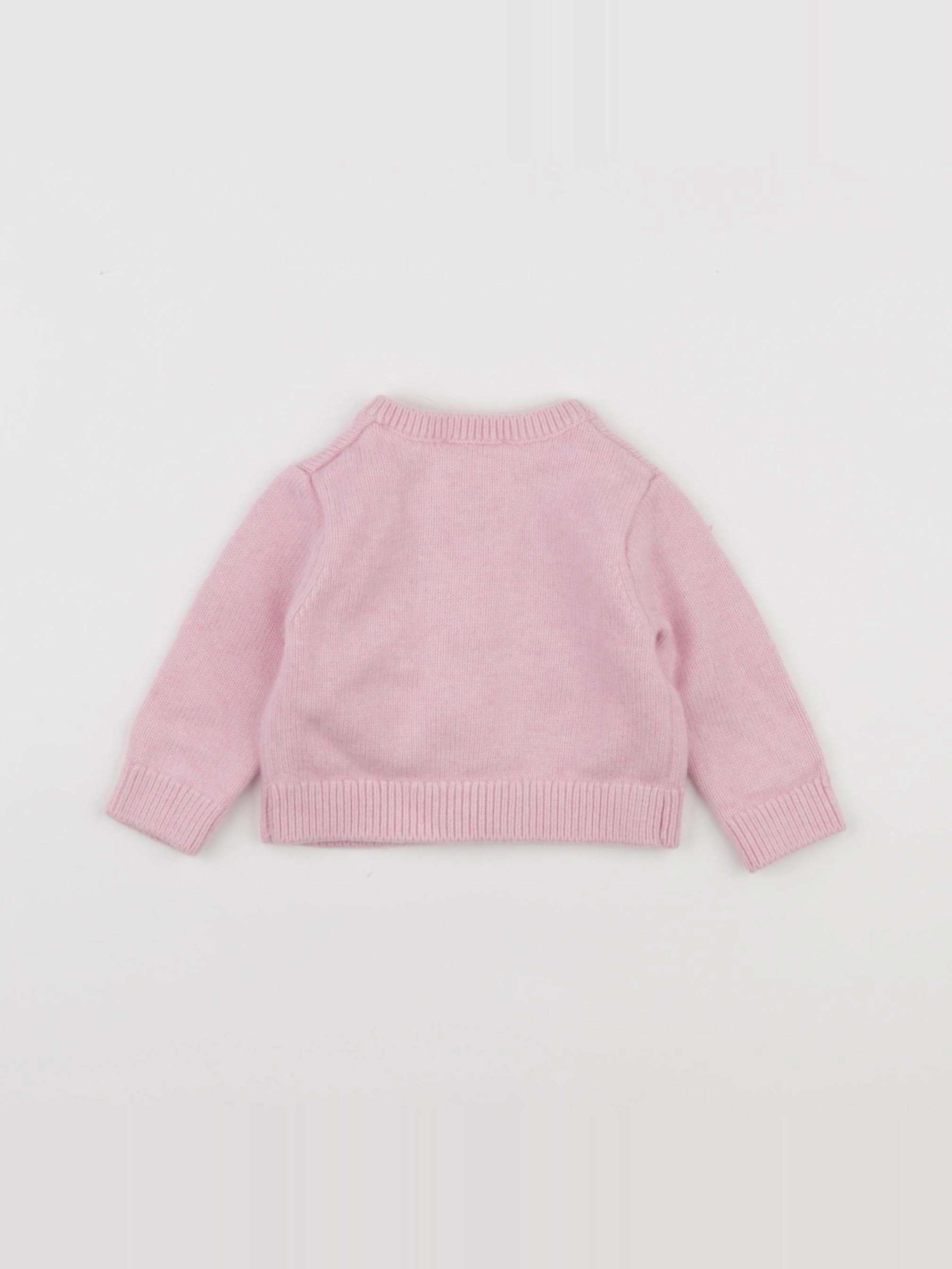 Jacadi - gilet rose - 6 mois