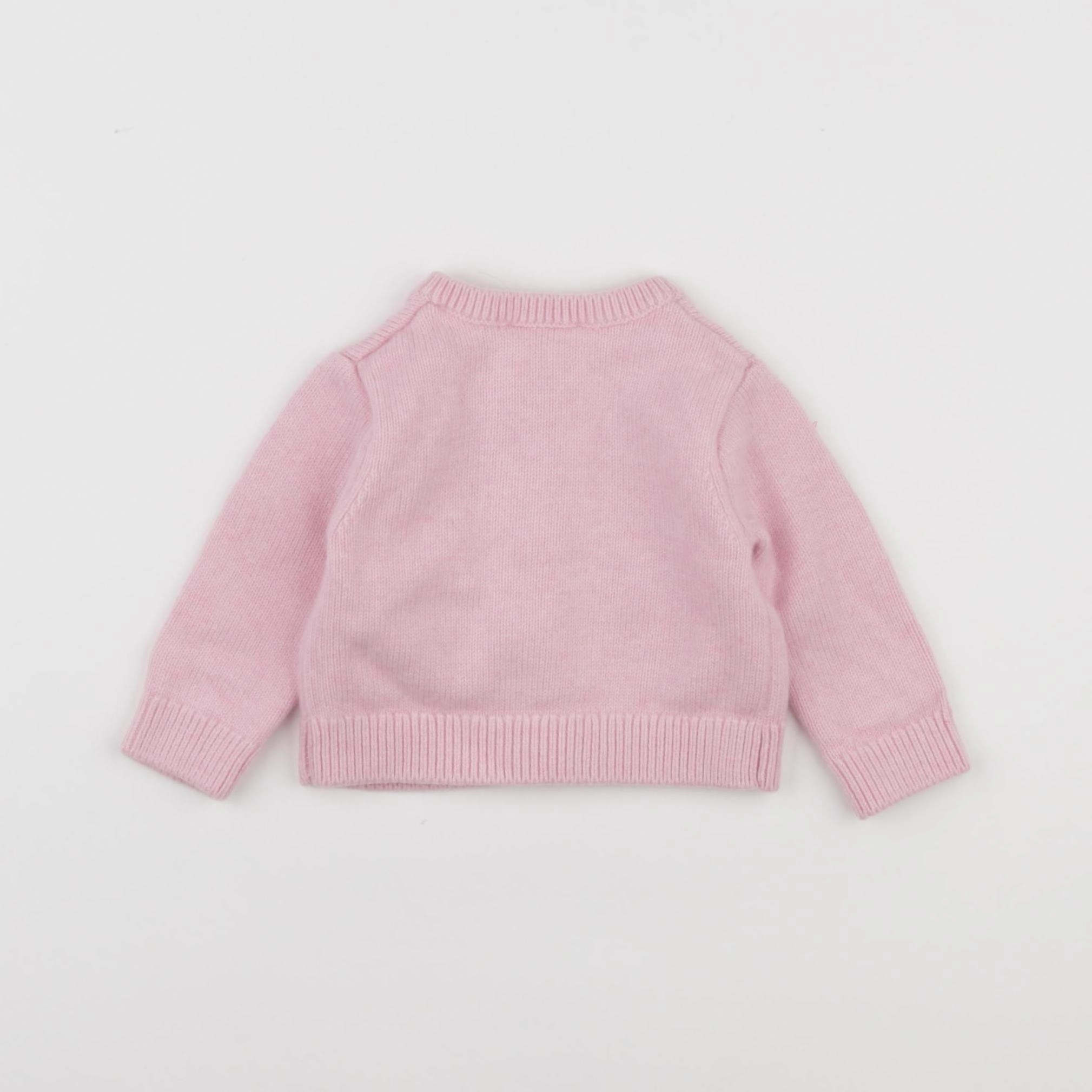 Jacadi - gilet rose - 6 mois