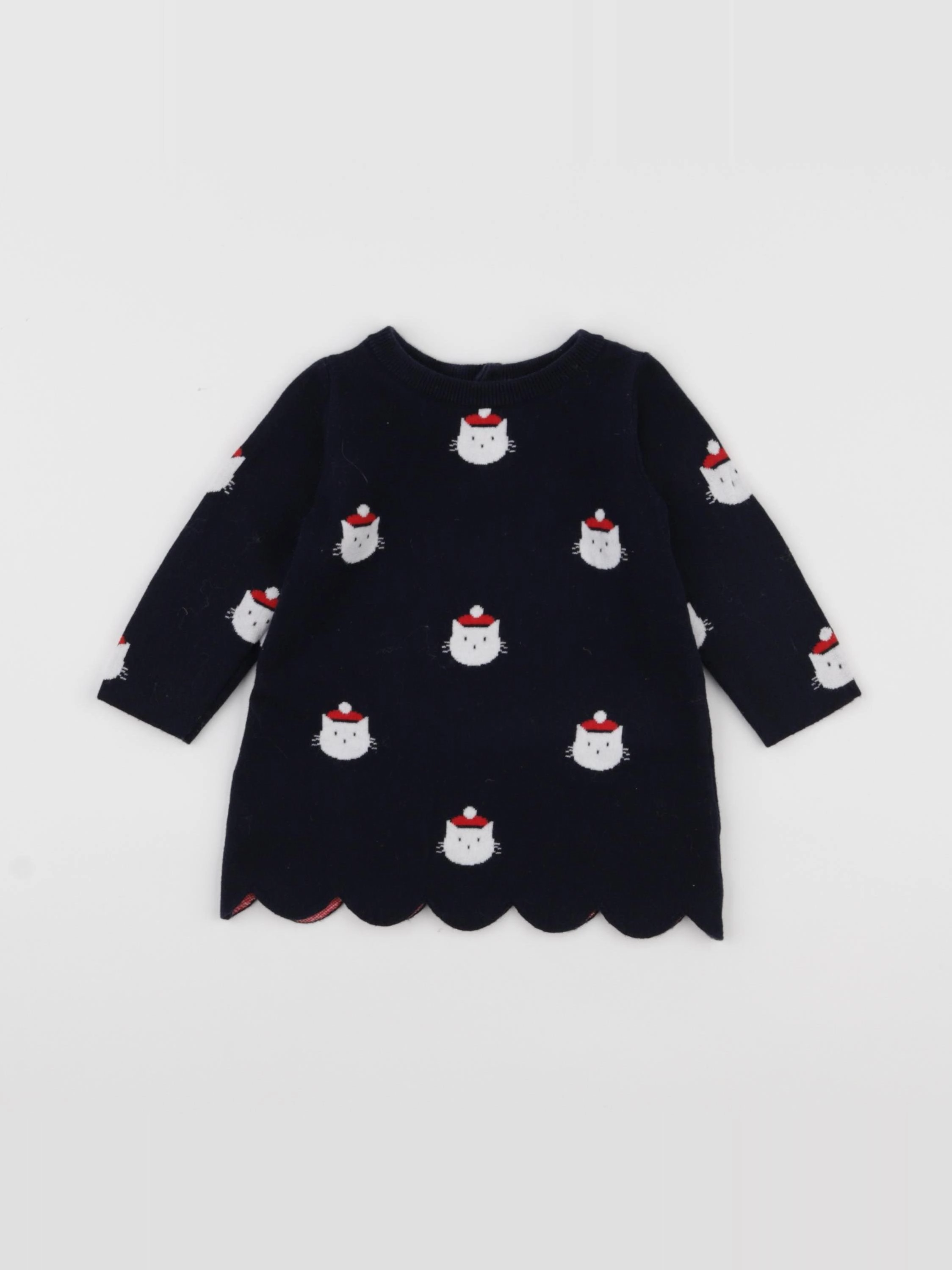Jacadi - robe bleu - 6 mois