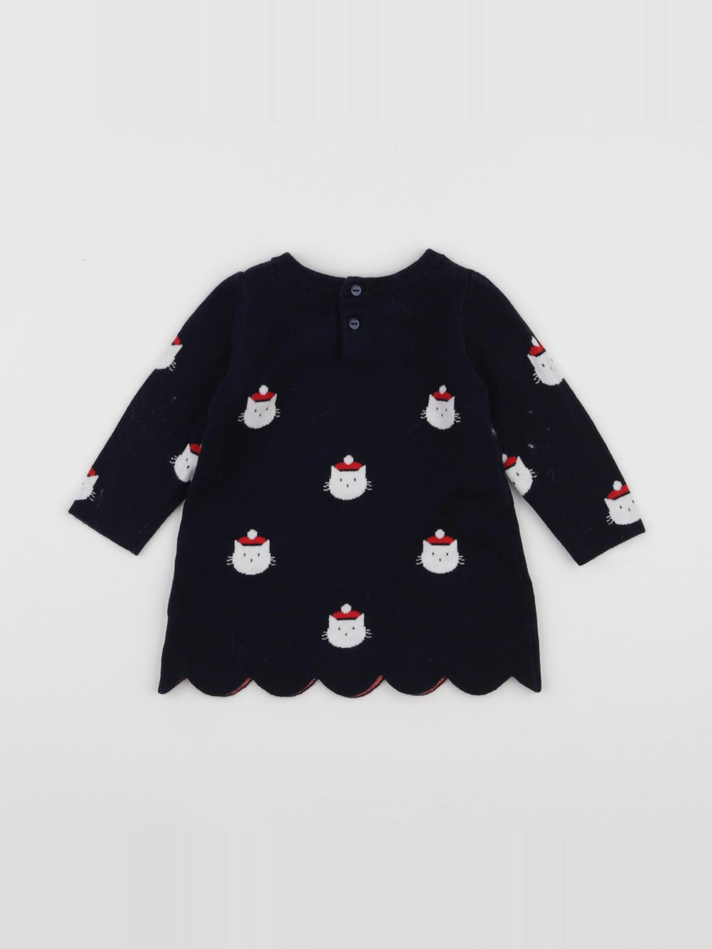 Jacadi - robe bleu - 6 mois