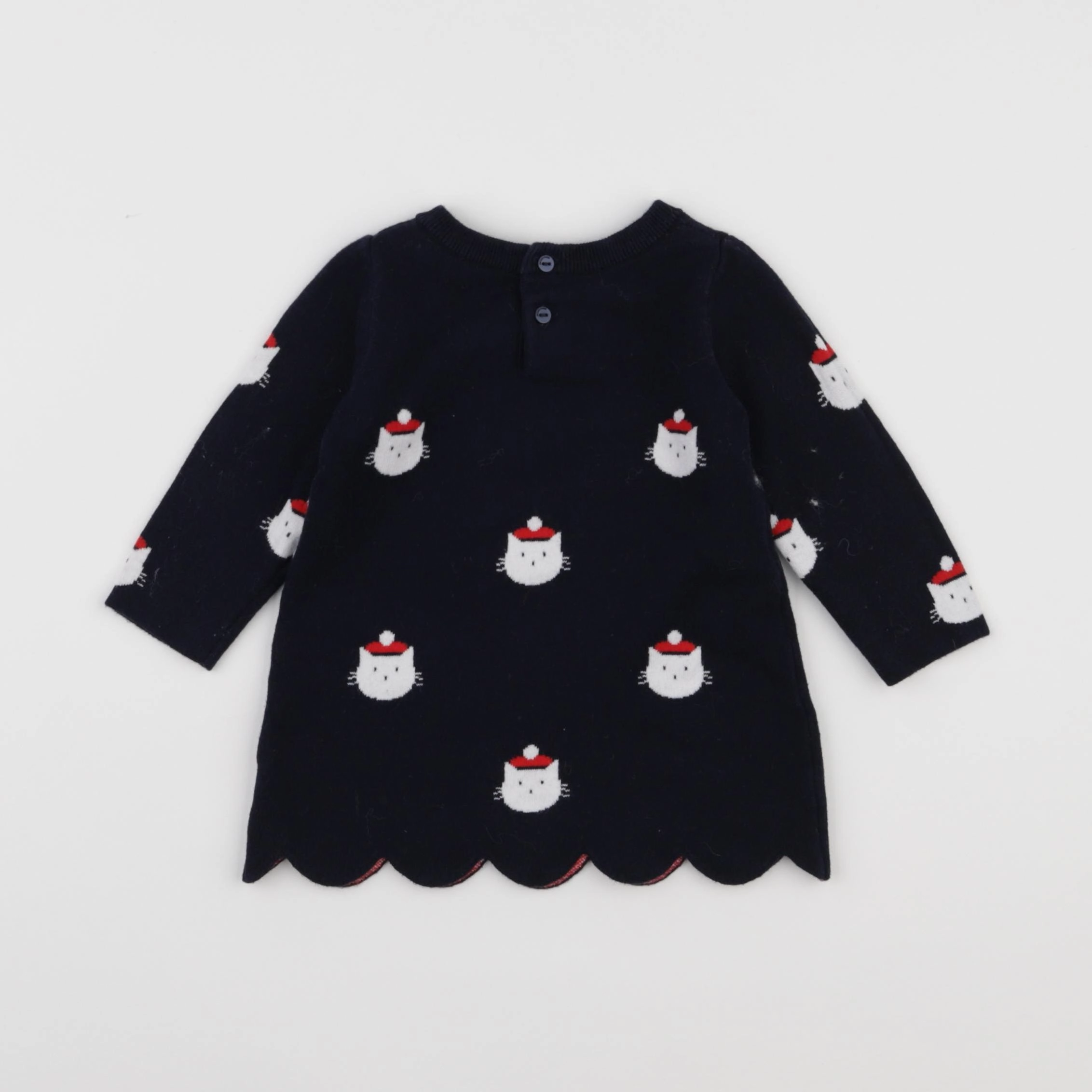 Jacadi - robe bleu - 6 mois