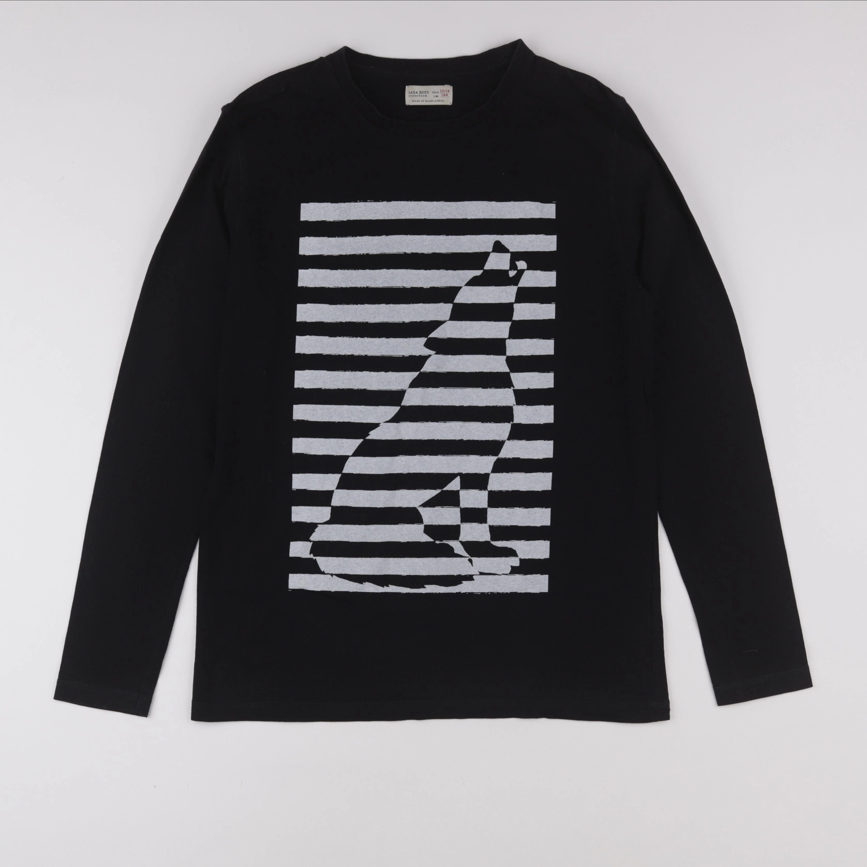 Zara - tee-shirt noir - 13/14 ans