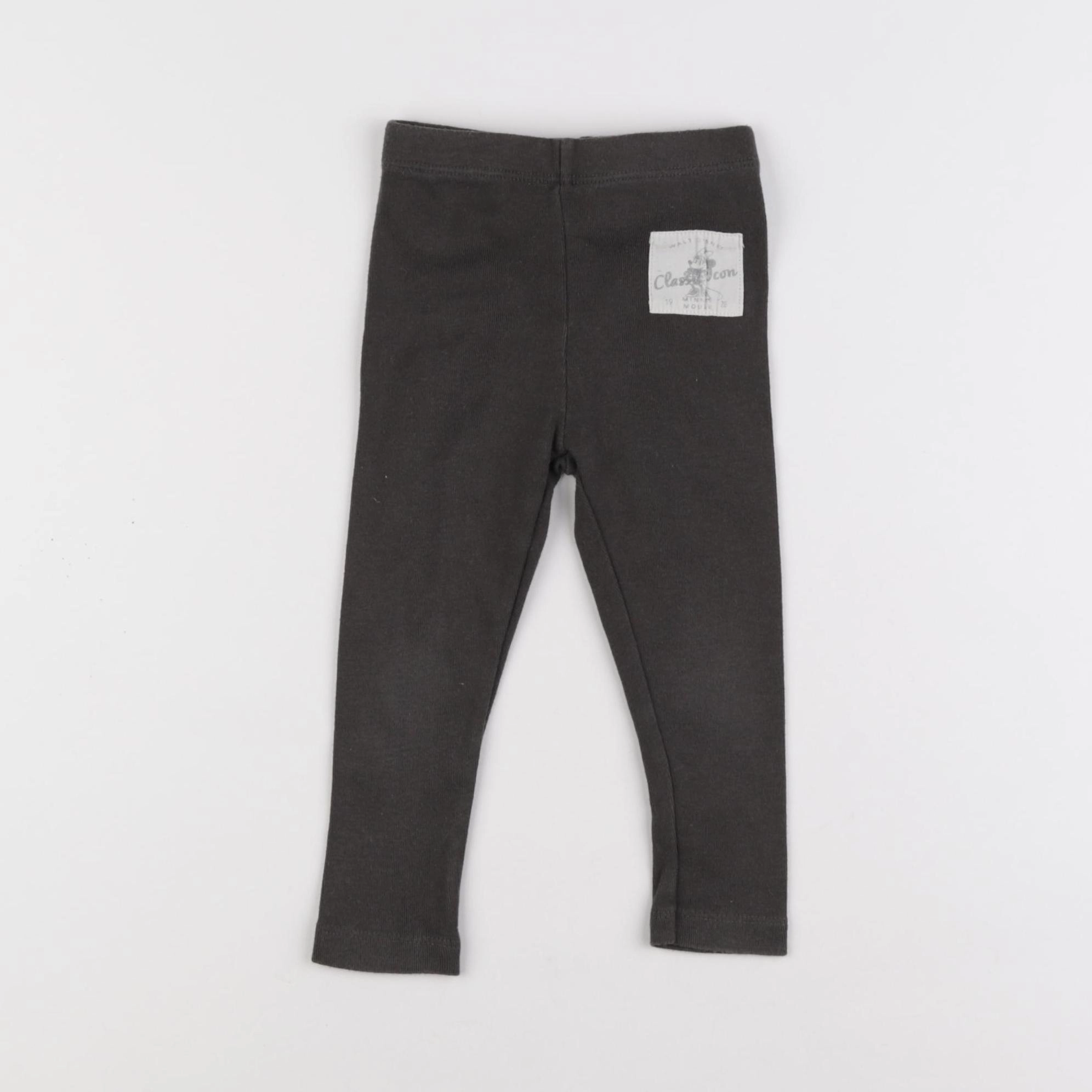 Zara - legging gris - 12/18 mois