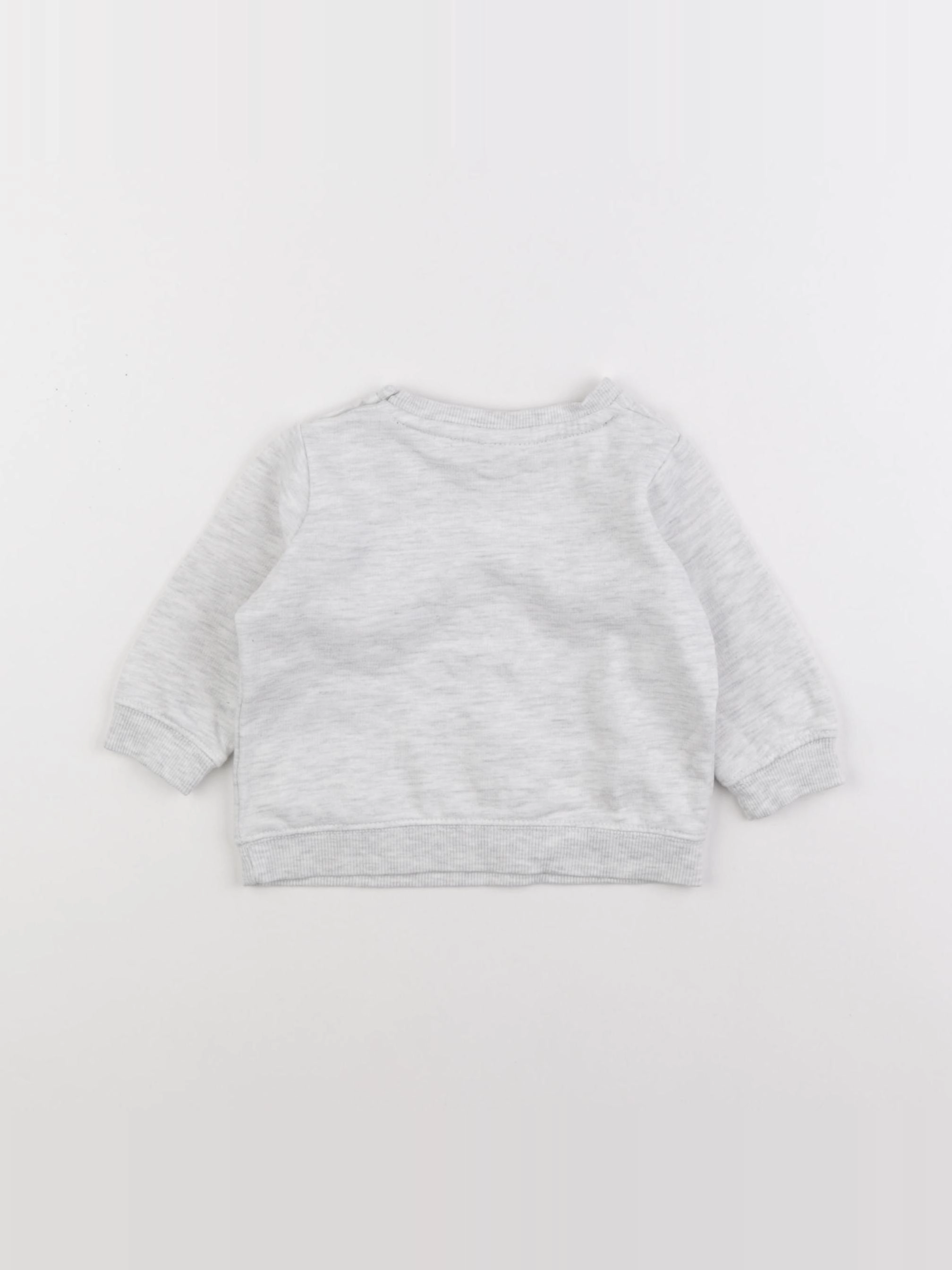 Tape à l'oeil - sweat gris - 6 mois