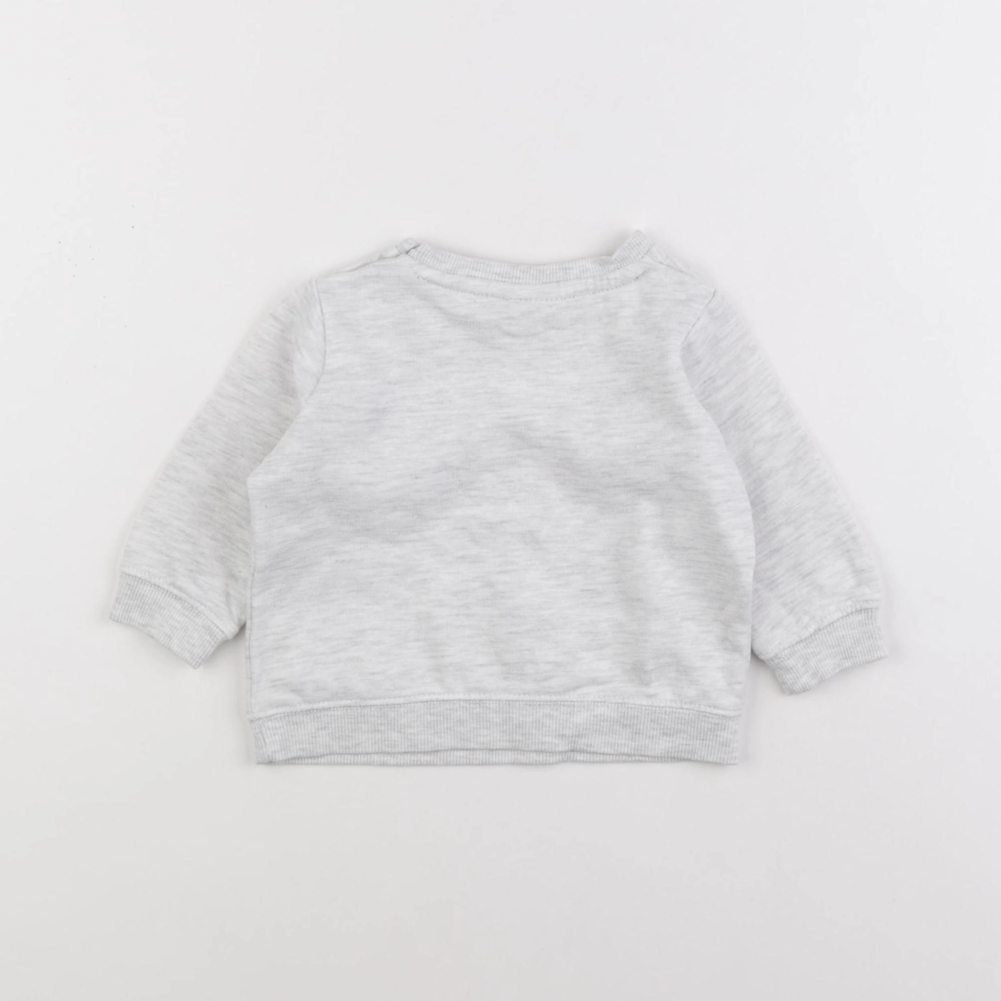Tape à l'oeil - sweat gris - 6 mois