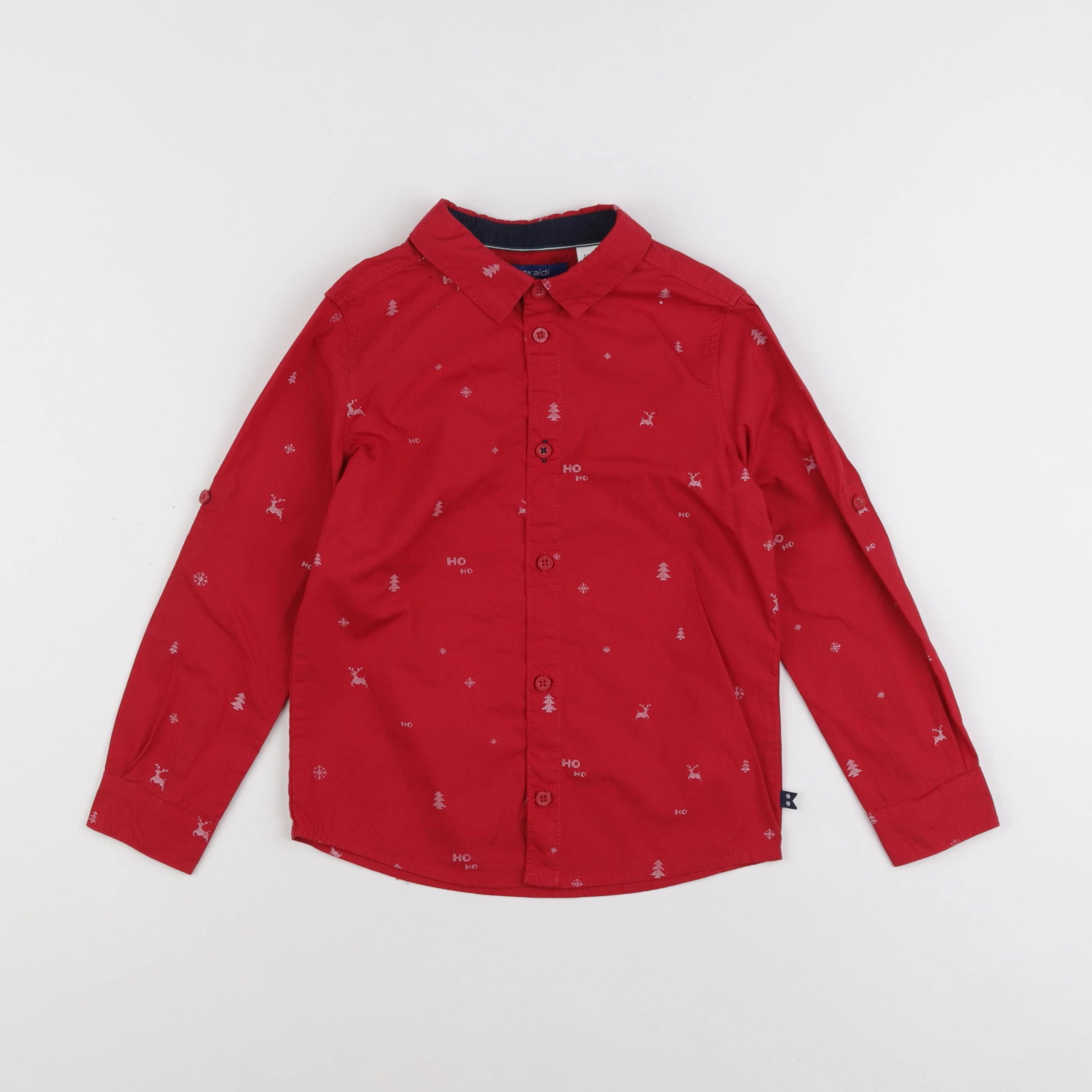 Okaidi - chemise rouge - 5 ans