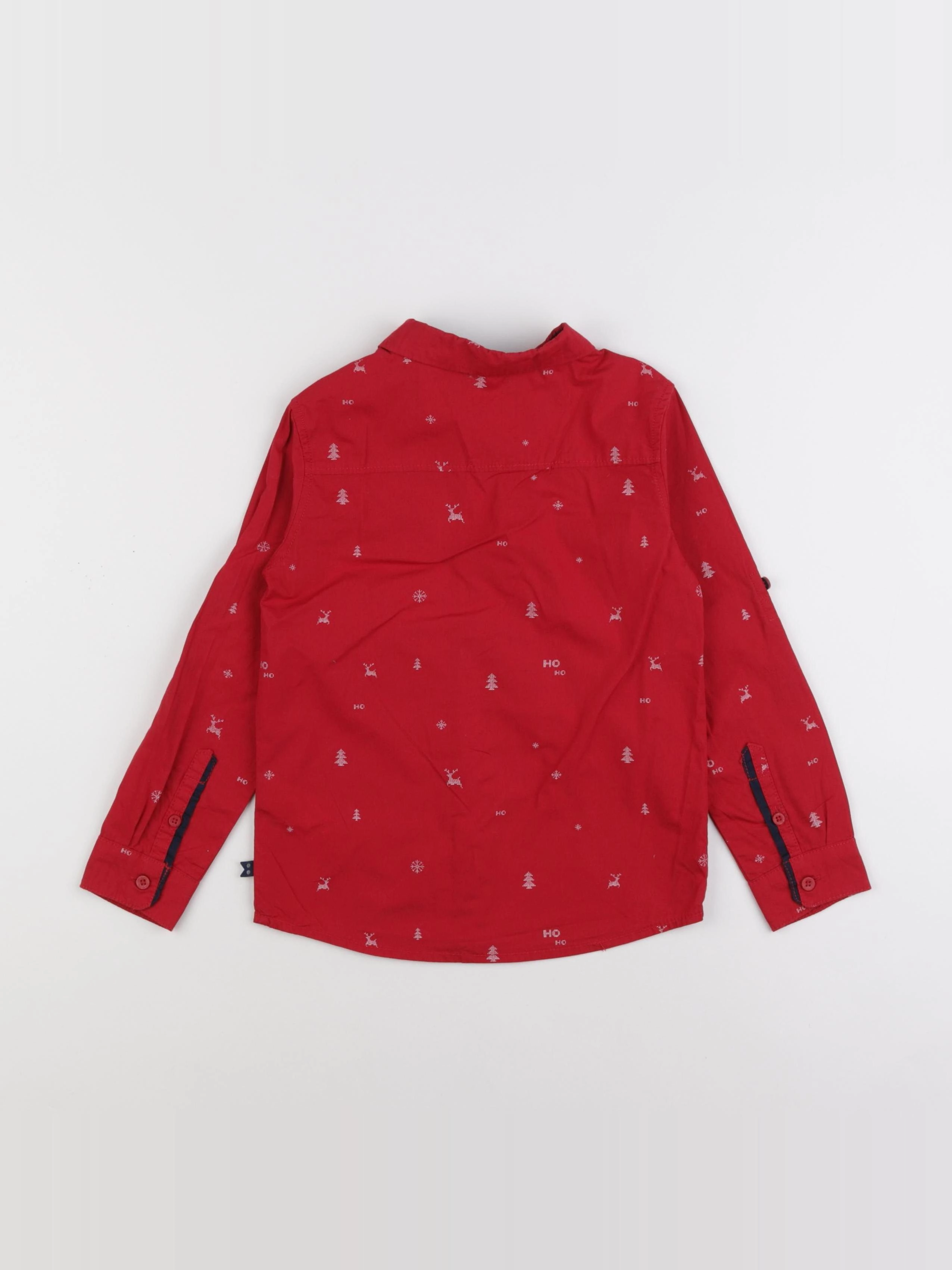 Okaidi - chemise rouge - 5 ans