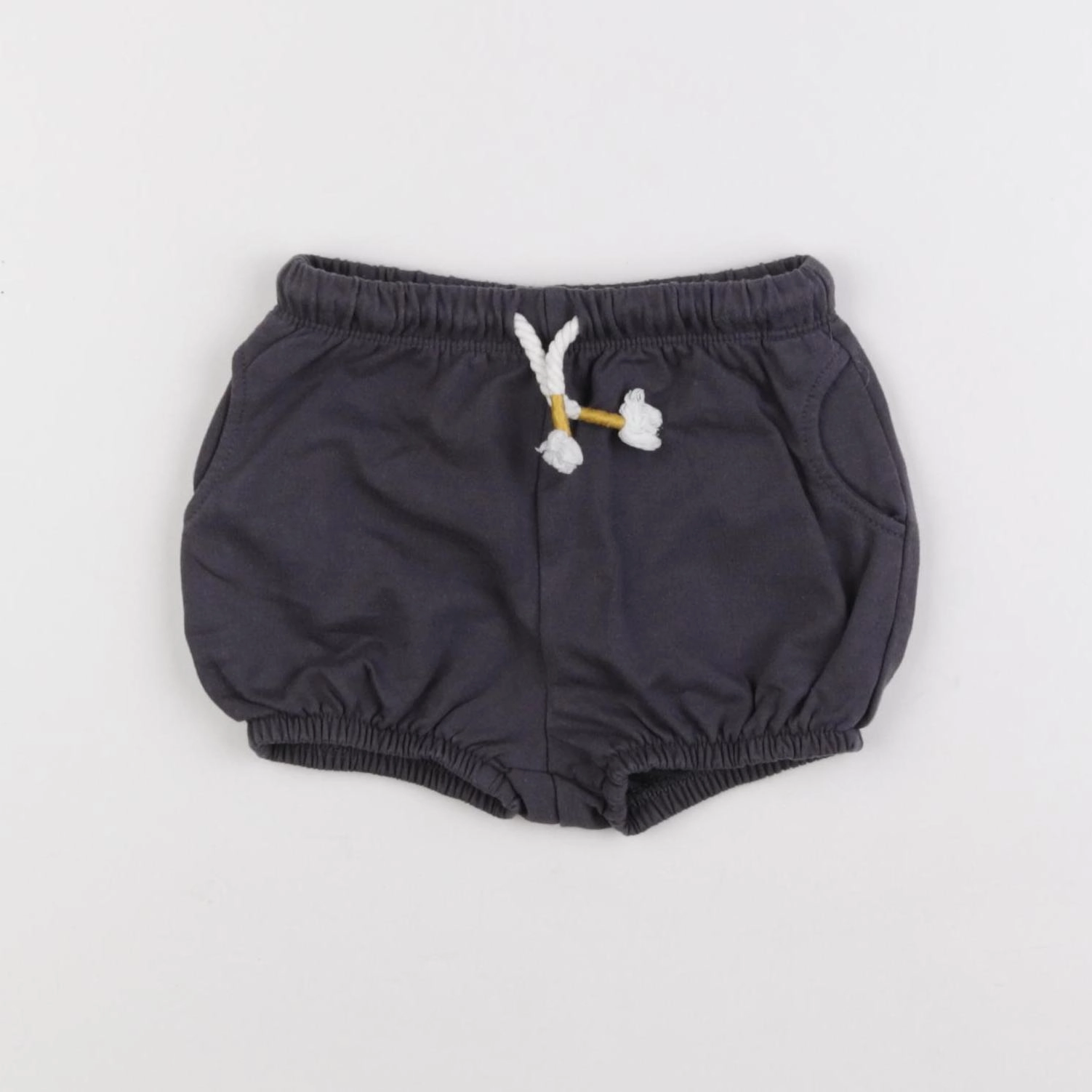 La Redoute - short gris - 3 mois