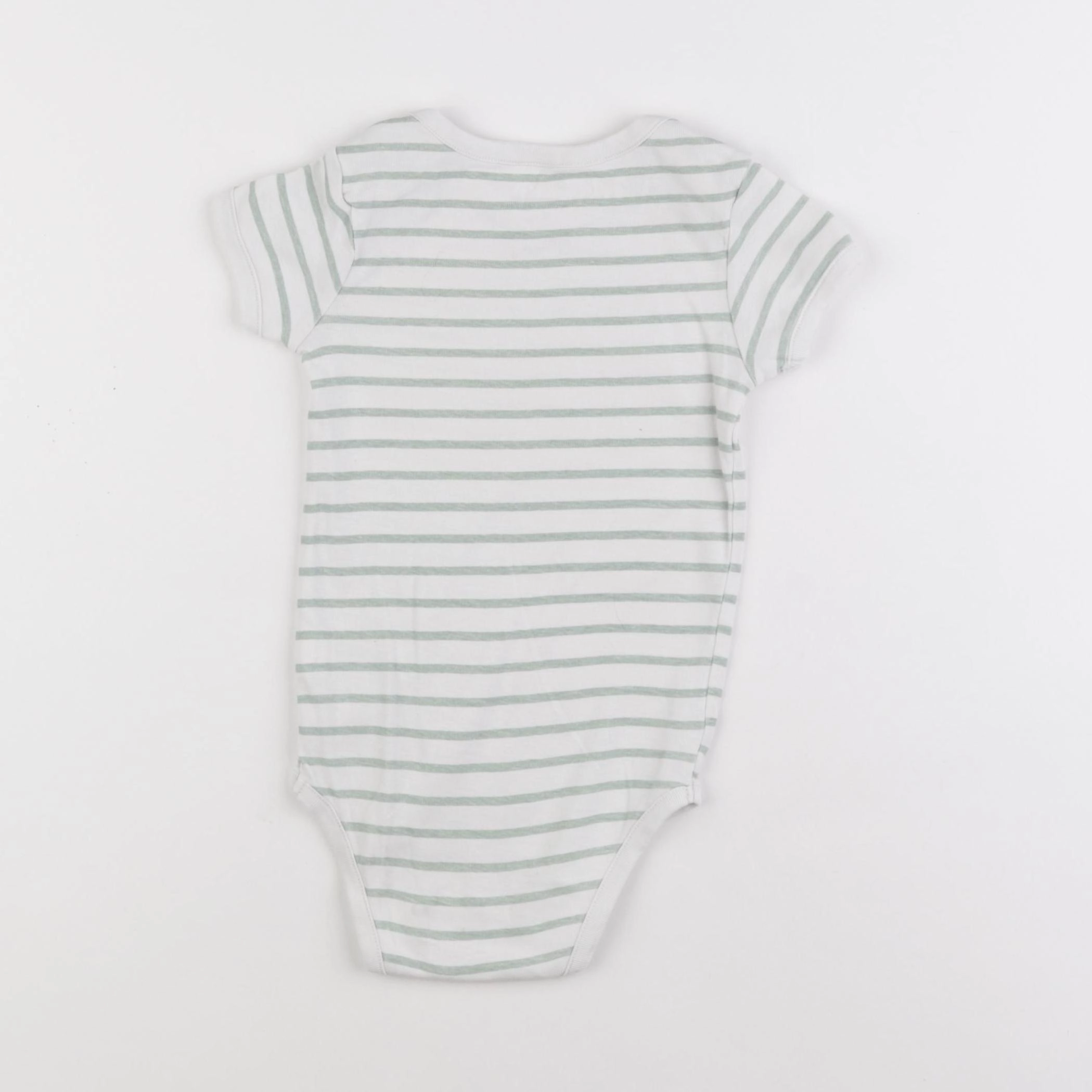Boutchou - body blanc, vert - 36 mois