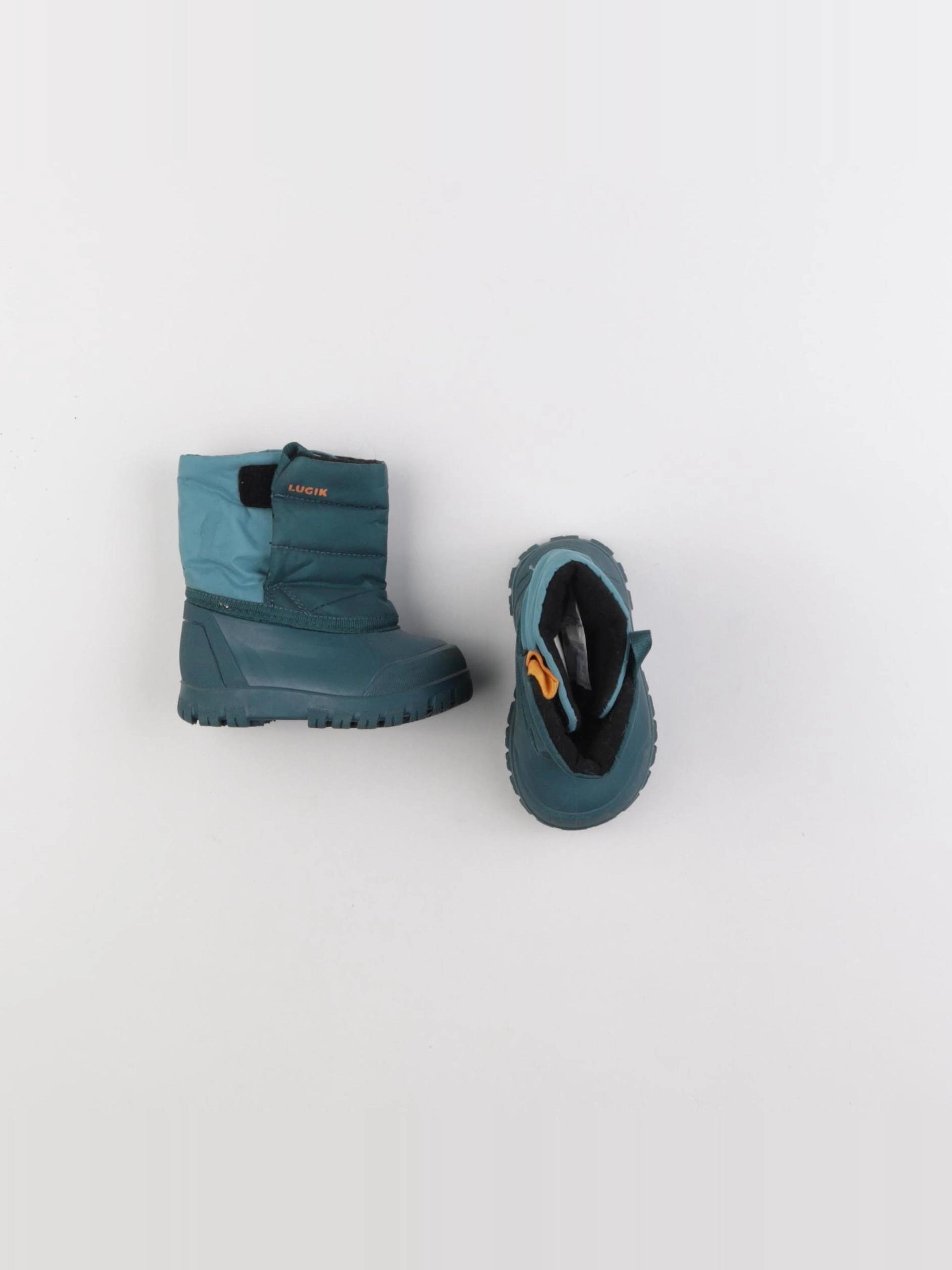 Decathlon ski - bottes vert - pointure 20/21