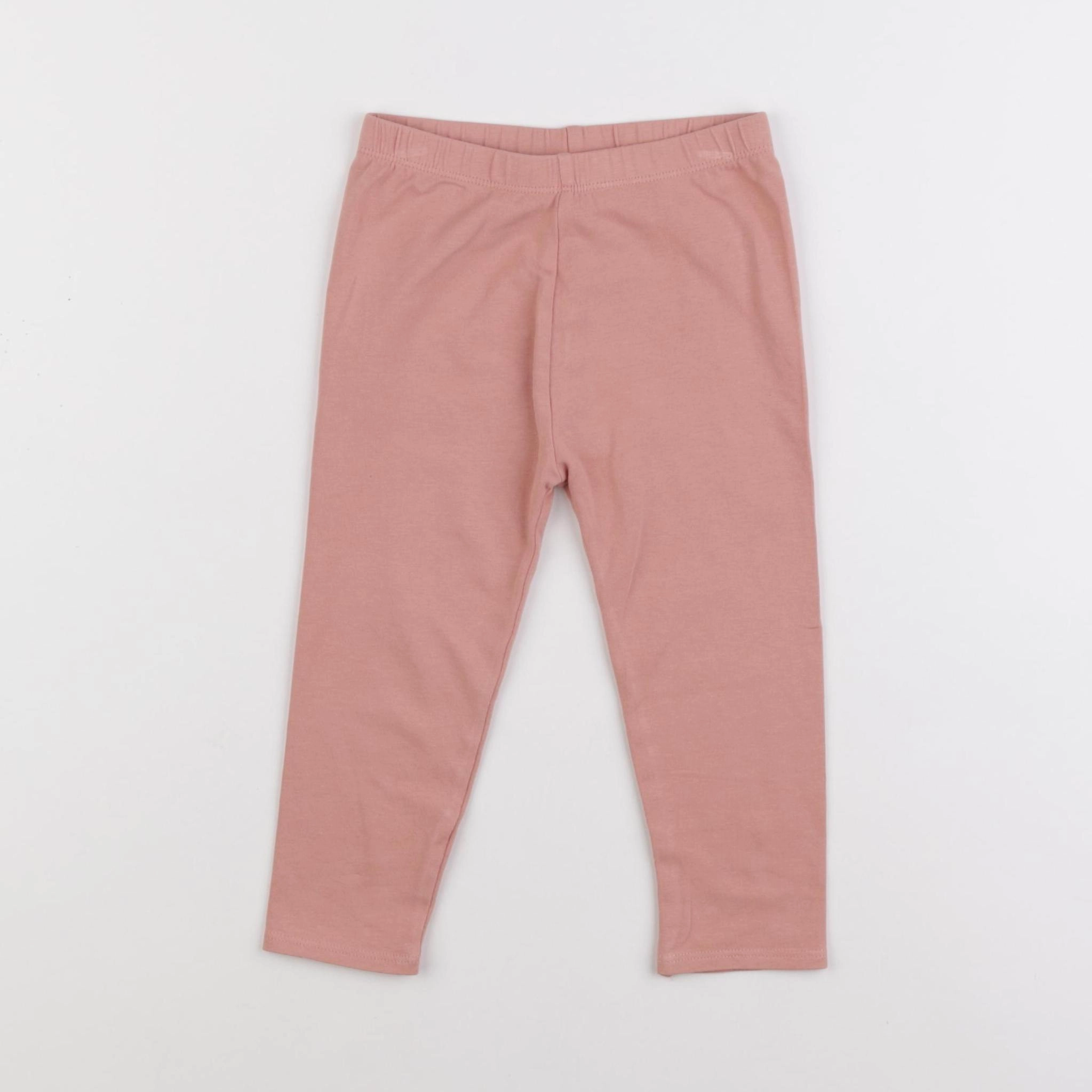 Vertbaudet - legging rose - 24 mois